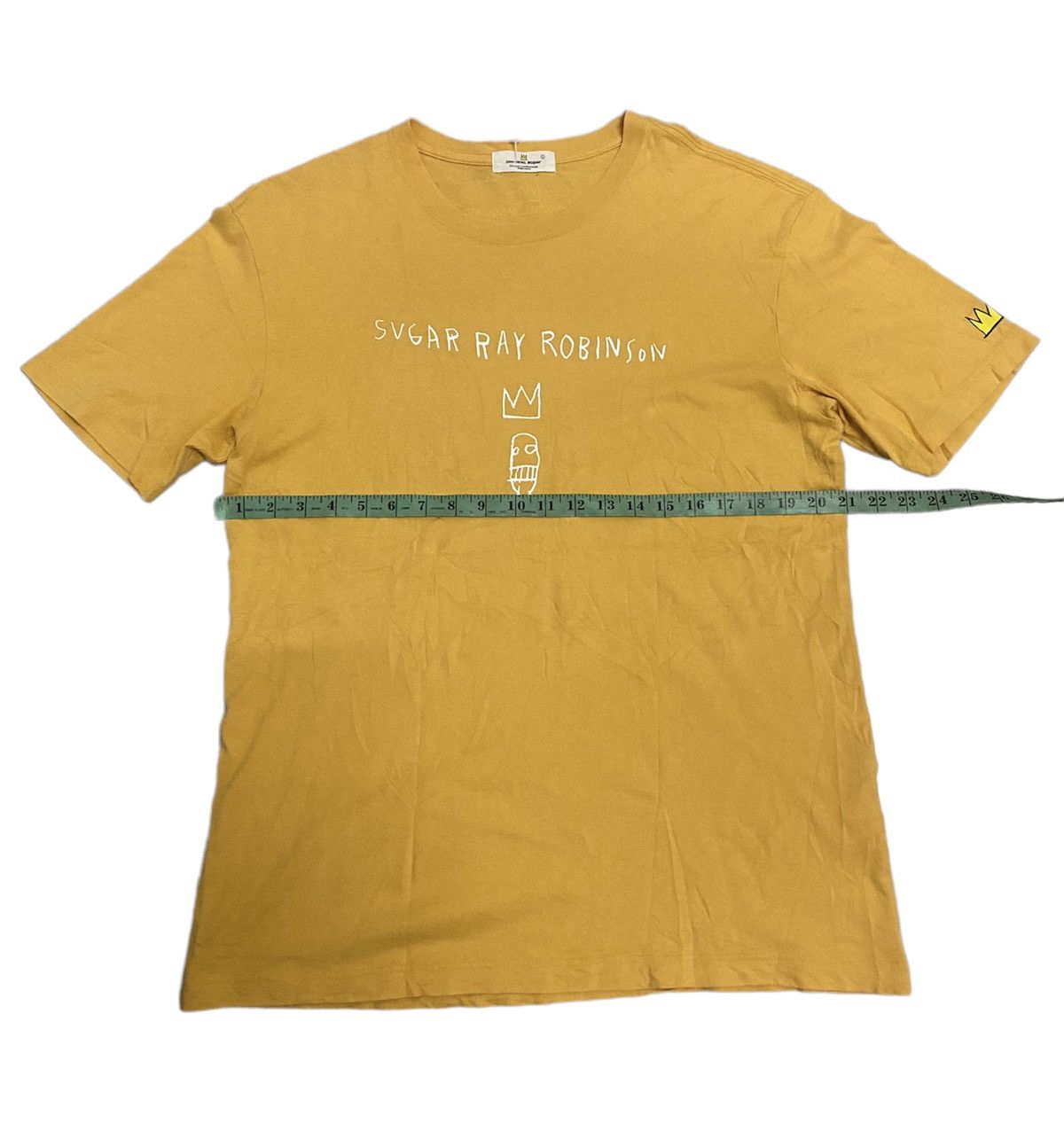 Jean-Michel Basquiat × Vintage Vintage Jean Michel Basquiat Sugar Ray Robinson Tee Size US L / EU 52-54 / 3 - 7 Thumbnail