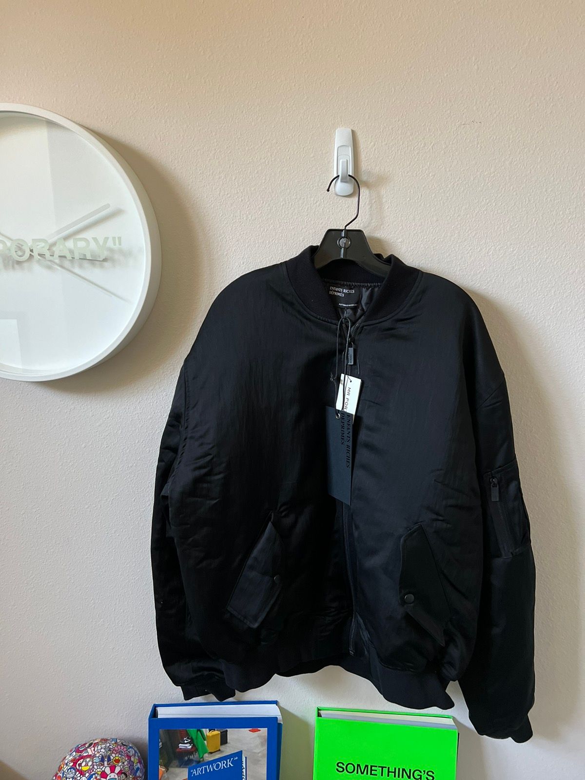 Pre-owned Enfants Riches Deprimes Bomber Jacket In Black