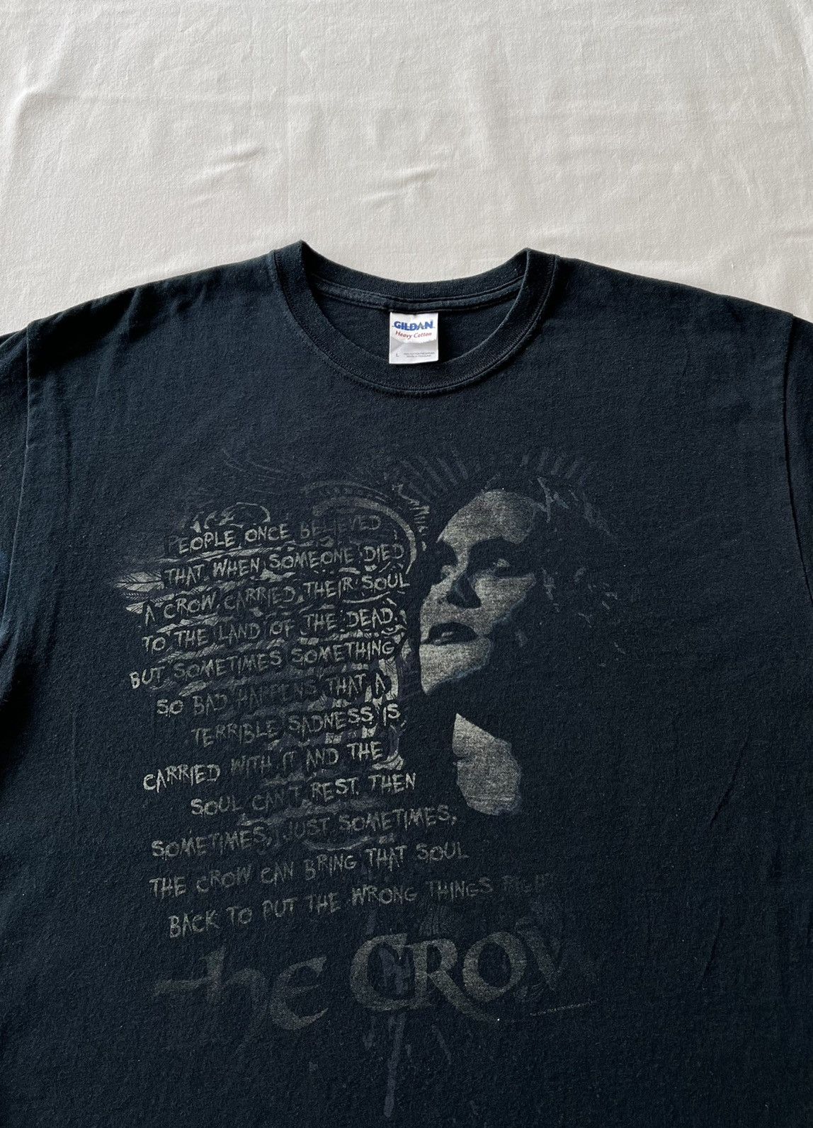 Band Tees Vintage 2010 The Crow Movie Black Tee Size US L / EU 52-54 / 3 - 3 Thumbnail