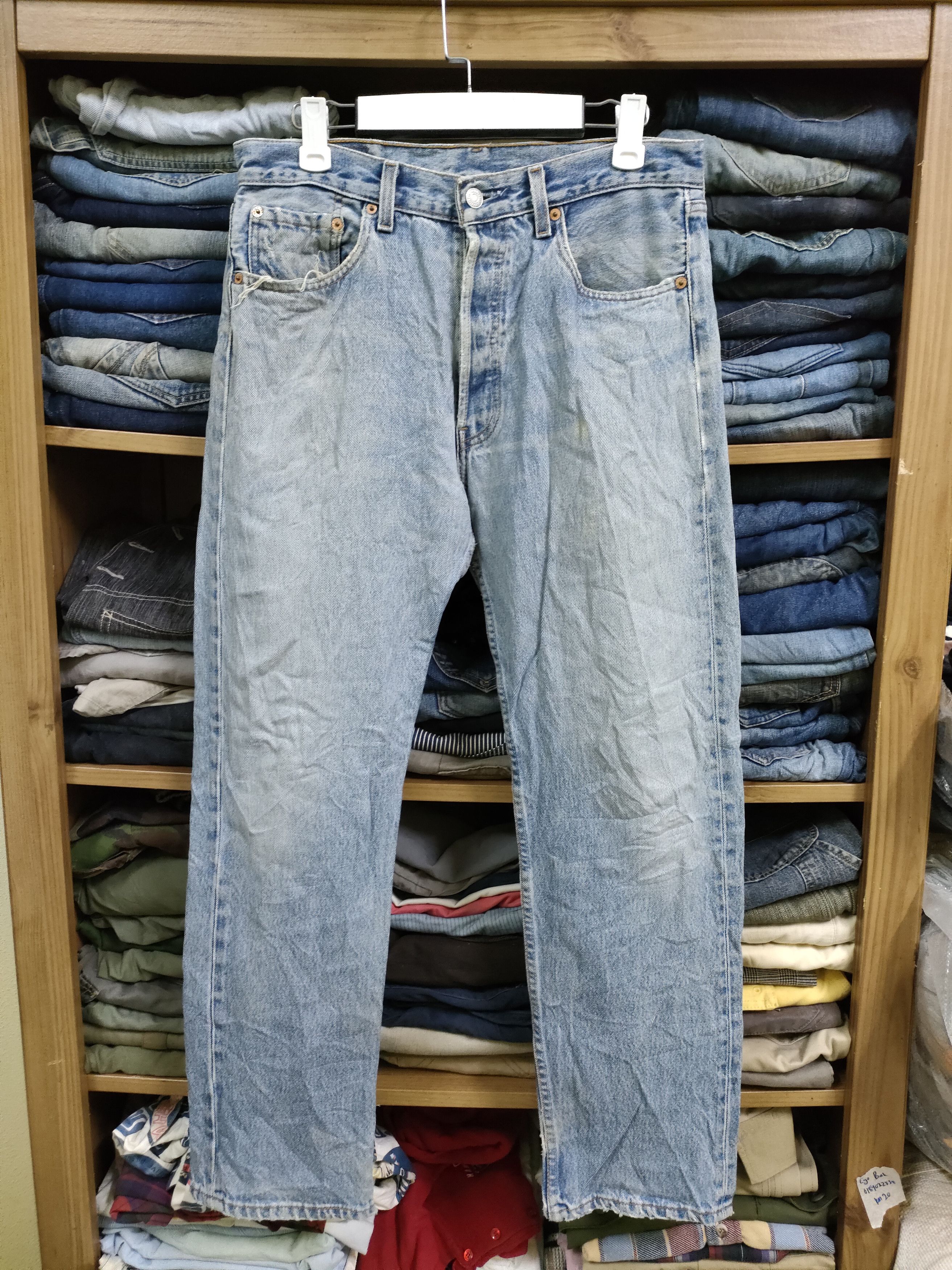 Levi's Vintage Clothing × Vintage Vintage Levi's 501 Jeans Size US 30 / EU 46 - 1 Thumbnail