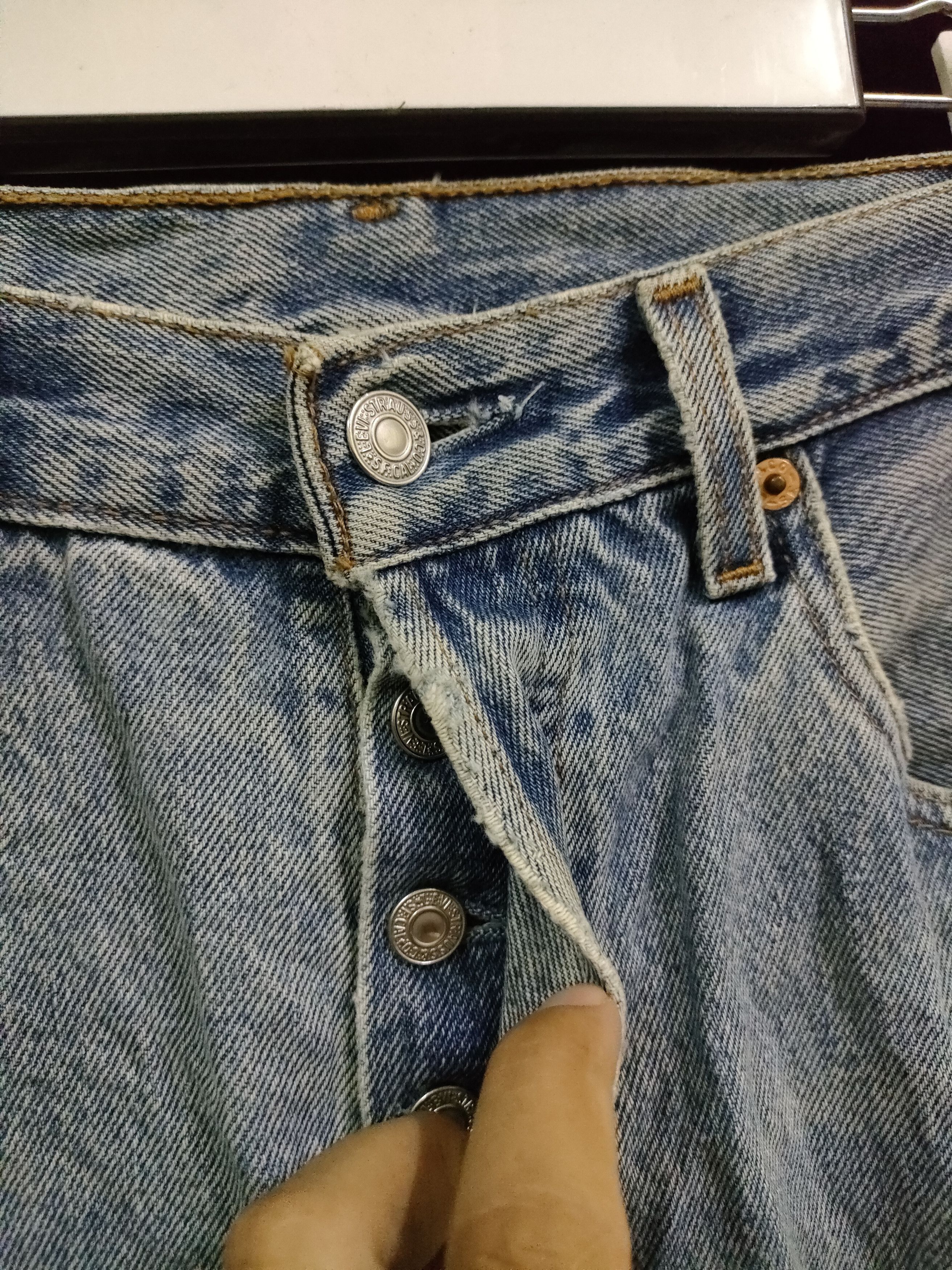 Levi's Vintage Clothing × Vintage Vintage Levi's 501 Jeans Size US 30 / EU 46 - 9 Thumbnail