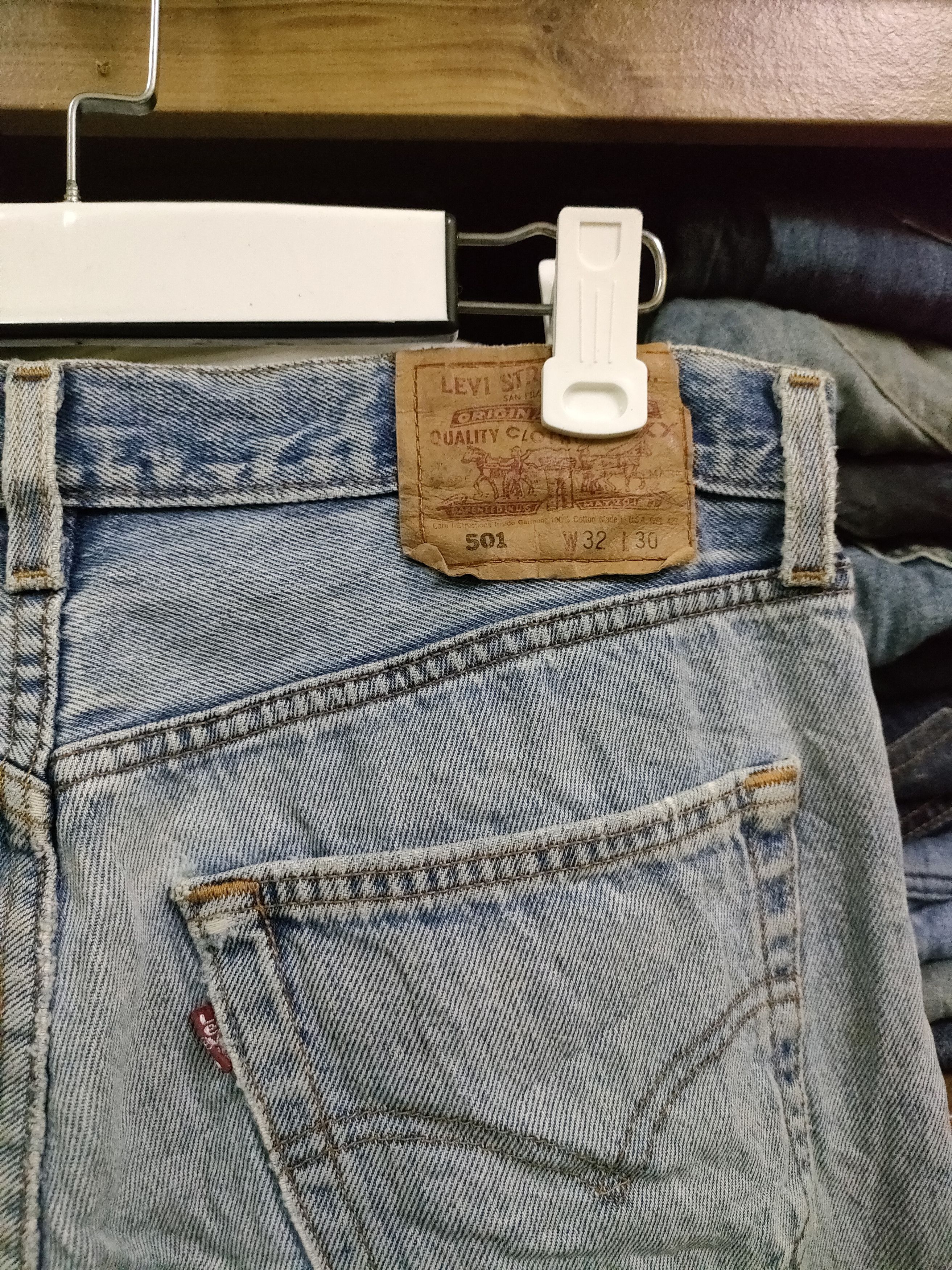Levi's Vintage Clothing × Vintage Vintage Levi's 501 Jeans Size US 30 / EU 46 - 6 Thumbnail