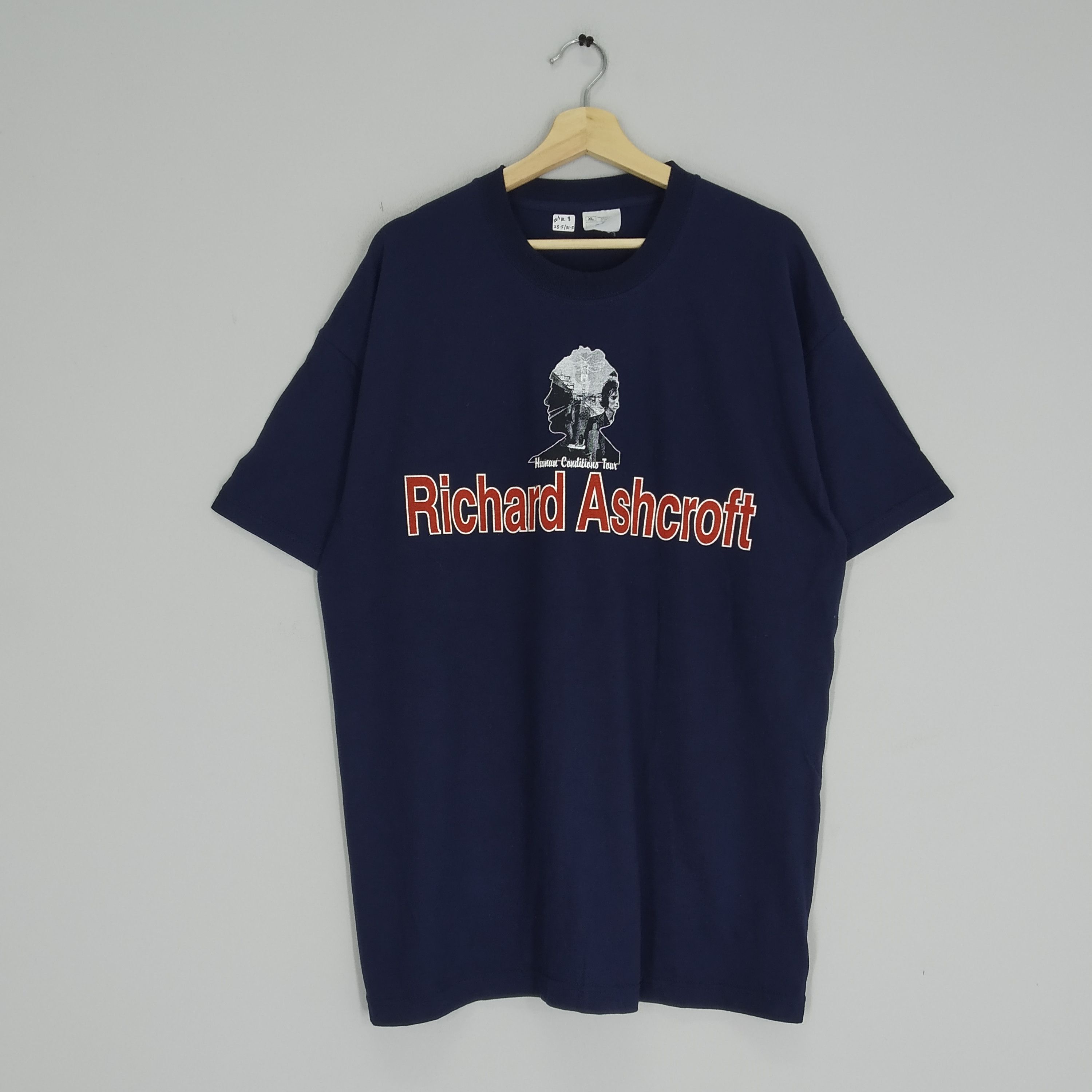 Band Tees Vintage 90s Richard Ashcroft Human Condition Tour The Verve Size US XL / EU 56 / 4 - 2 Thumbnail