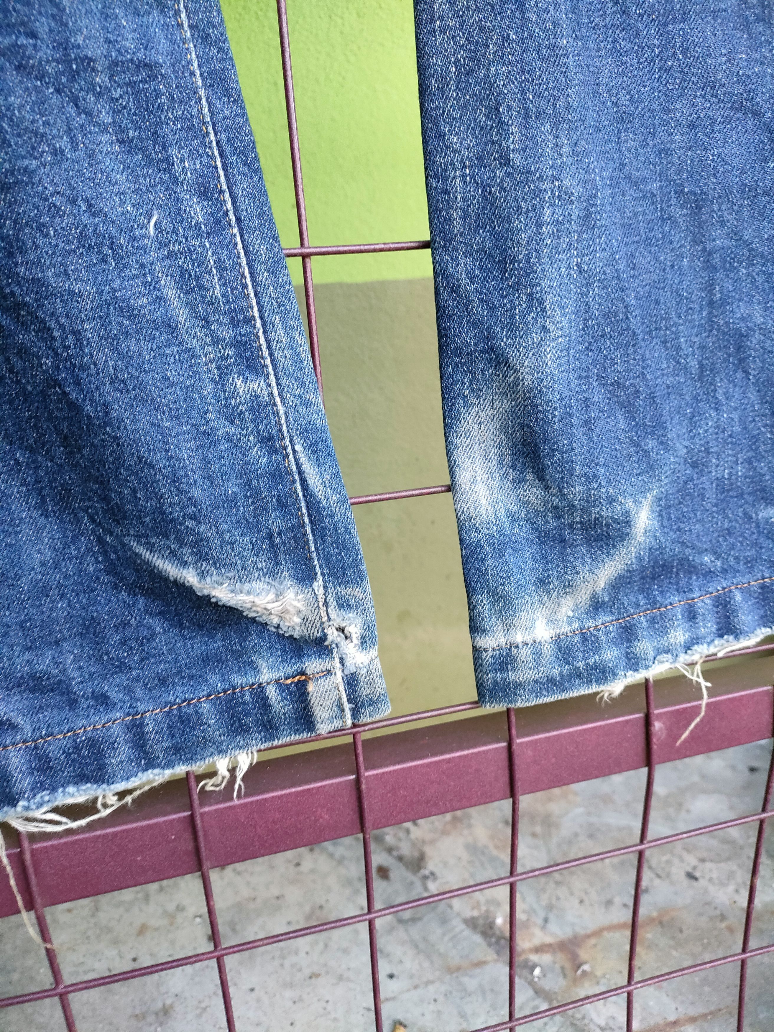 Katharine Hamnett London Katharine Hamnett London Distressed Selvedge Denim Size US 29 - 7 Thumbnail