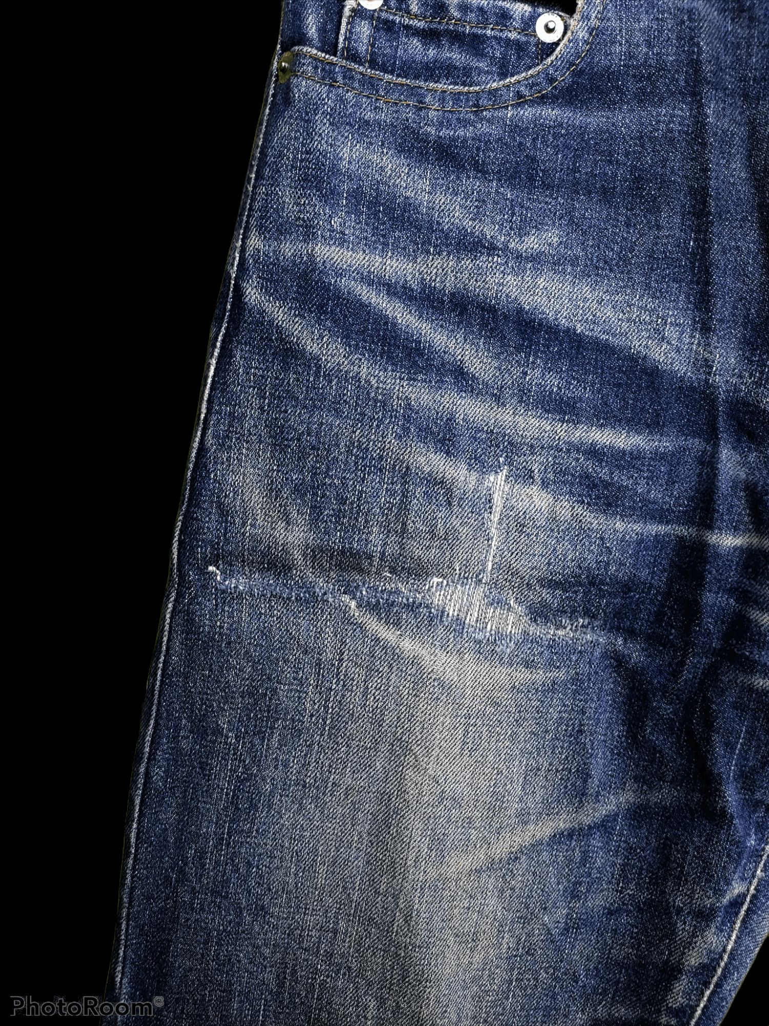 Katharine Hamnett London Katharine Hamnett London Distressed Selvedge Denim Size US 29 - 11 Thumbnail