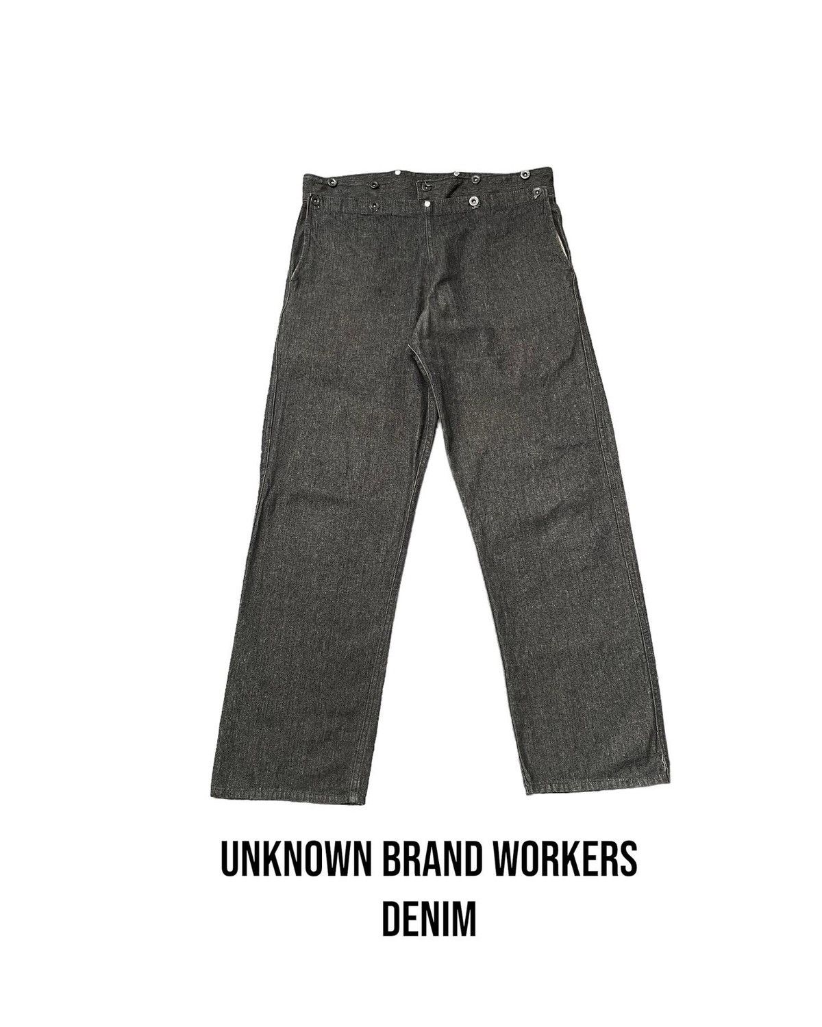 パンツ ~30s UNKNOWN Vintage DENIM WORKPANT unknown vintage denim pants 30s UNKNOWN Vintage DENIM WORKPANT