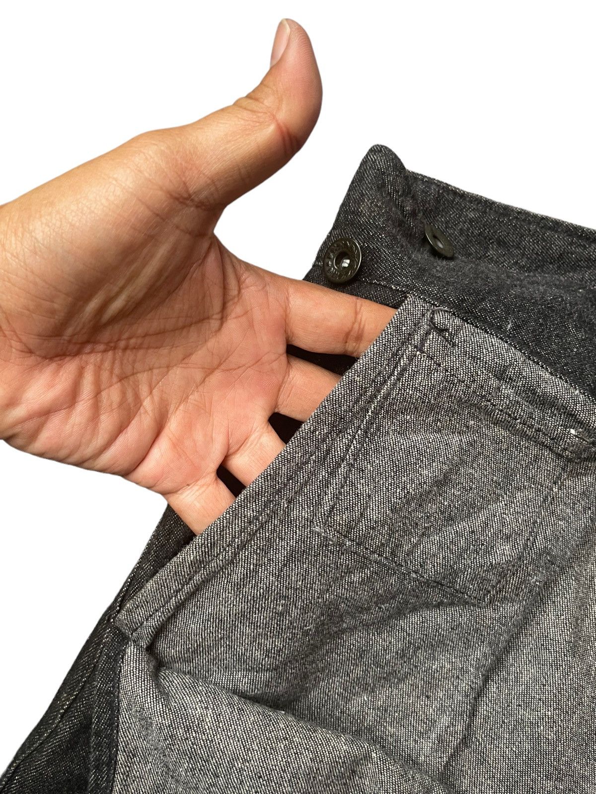 Japanese Brand × Vintage Vintage Unknown Brand Workers Denim Size US 36 / EU 52 - 7 Thumbnail