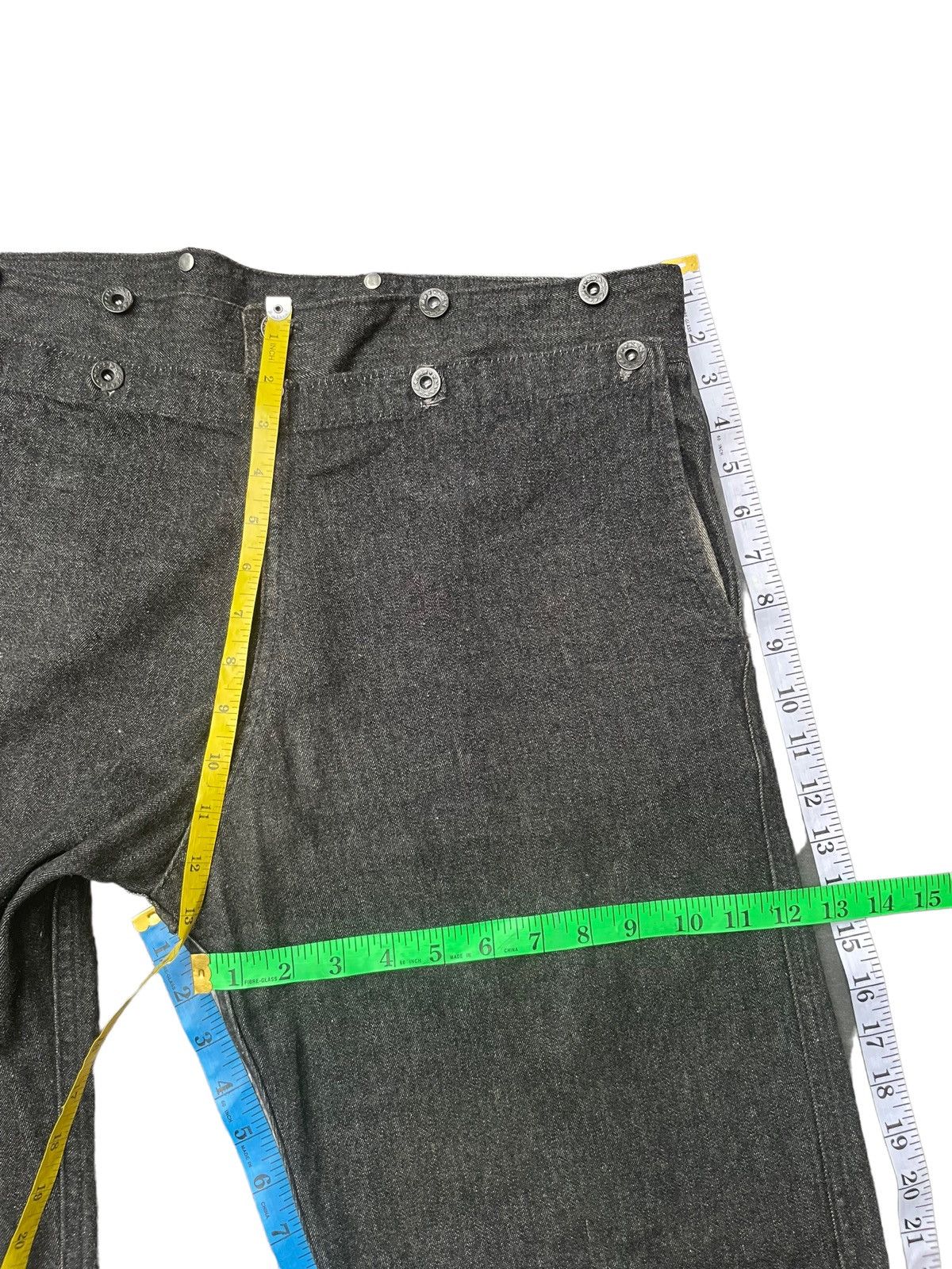 Japanese Brand × Vintage Vintage Unknown Brand Workers Denim Size US 36 / EU 52 - 17 Thumbnail