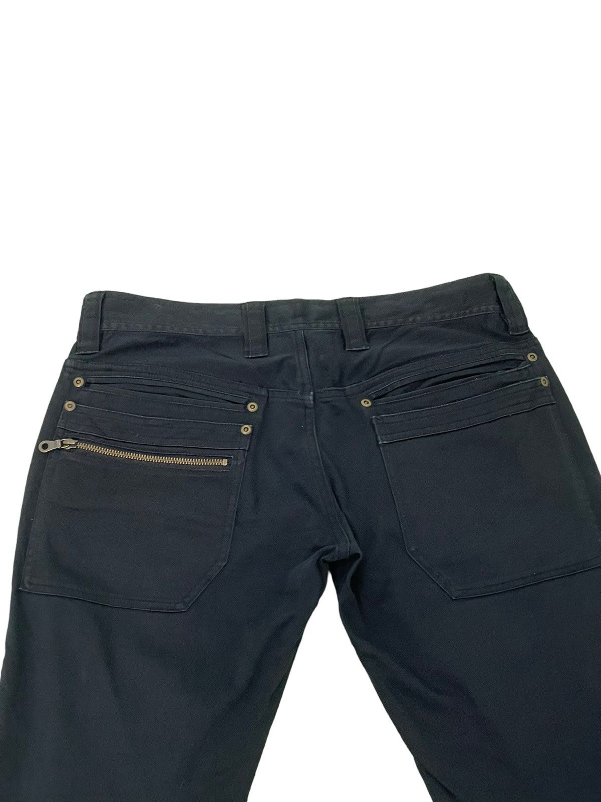 Japanese Brand Bush Pant Deux Japan Low Rise Slim Fit 4🟦6 Size US 32 / EU 48 - 18 Thumbnail
