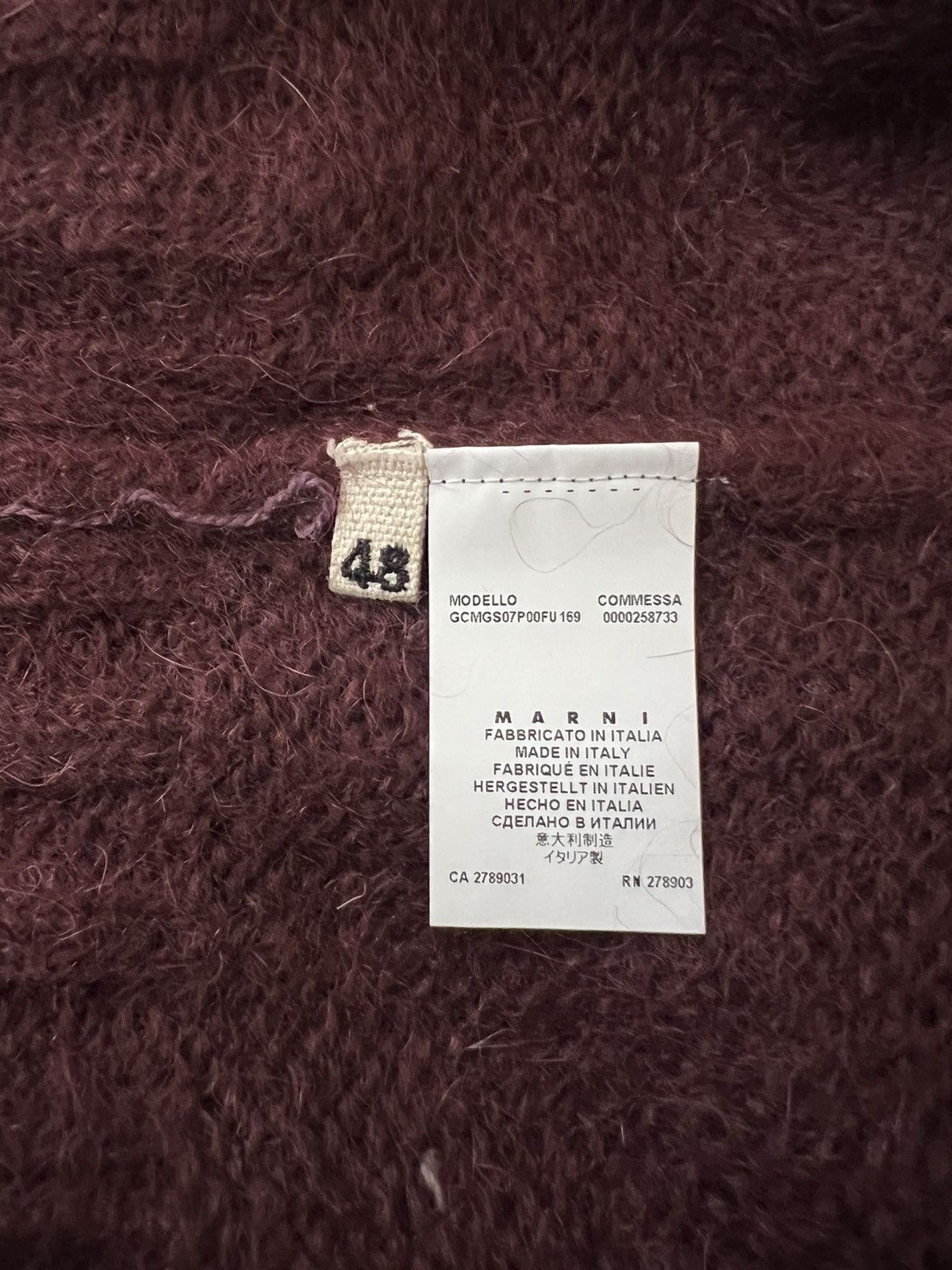 Marni Marni Ombre Mohair Sweater Size US M / EU 48-50 / 2 - 4 Thumbnail