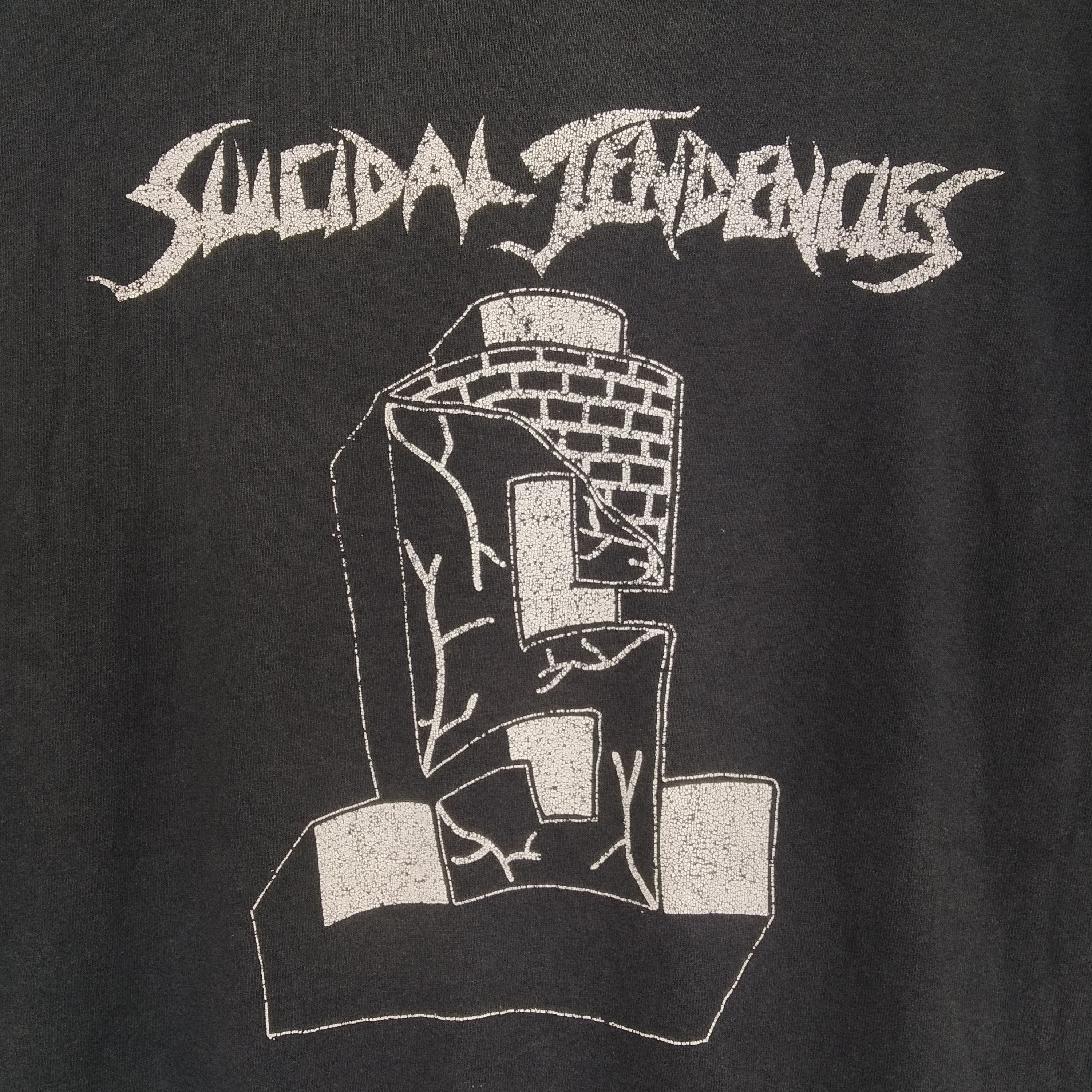Band Tees × Vintage Vintage 90s Suicidal Tendencies Band American Hardcore Punk Size US L / EU 52-54 / 3 - 6 Thumbnail