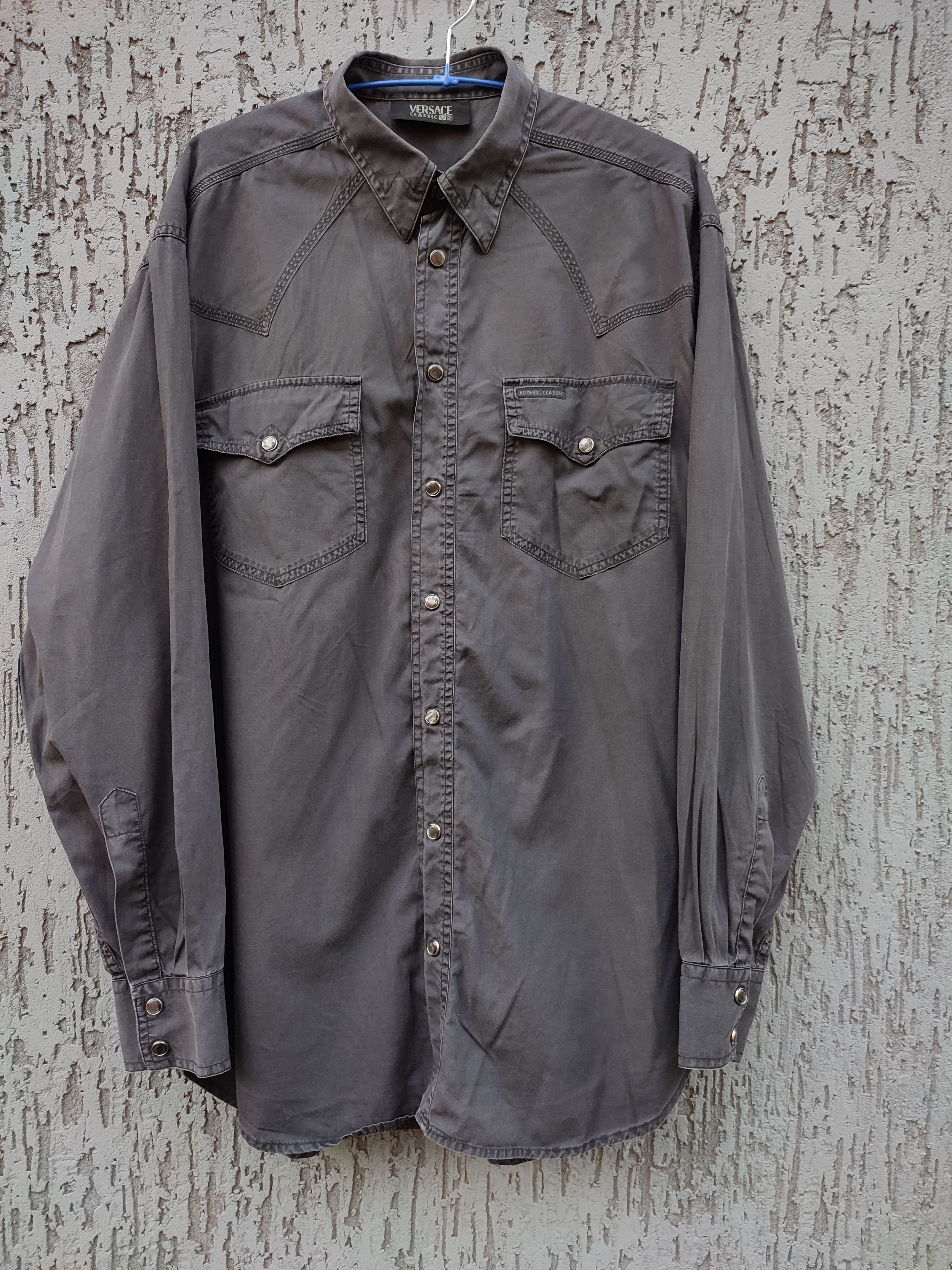 Versace Versace classic vintage shirt Size US M / EU 48-50 / 2 - 2 Thumbnail