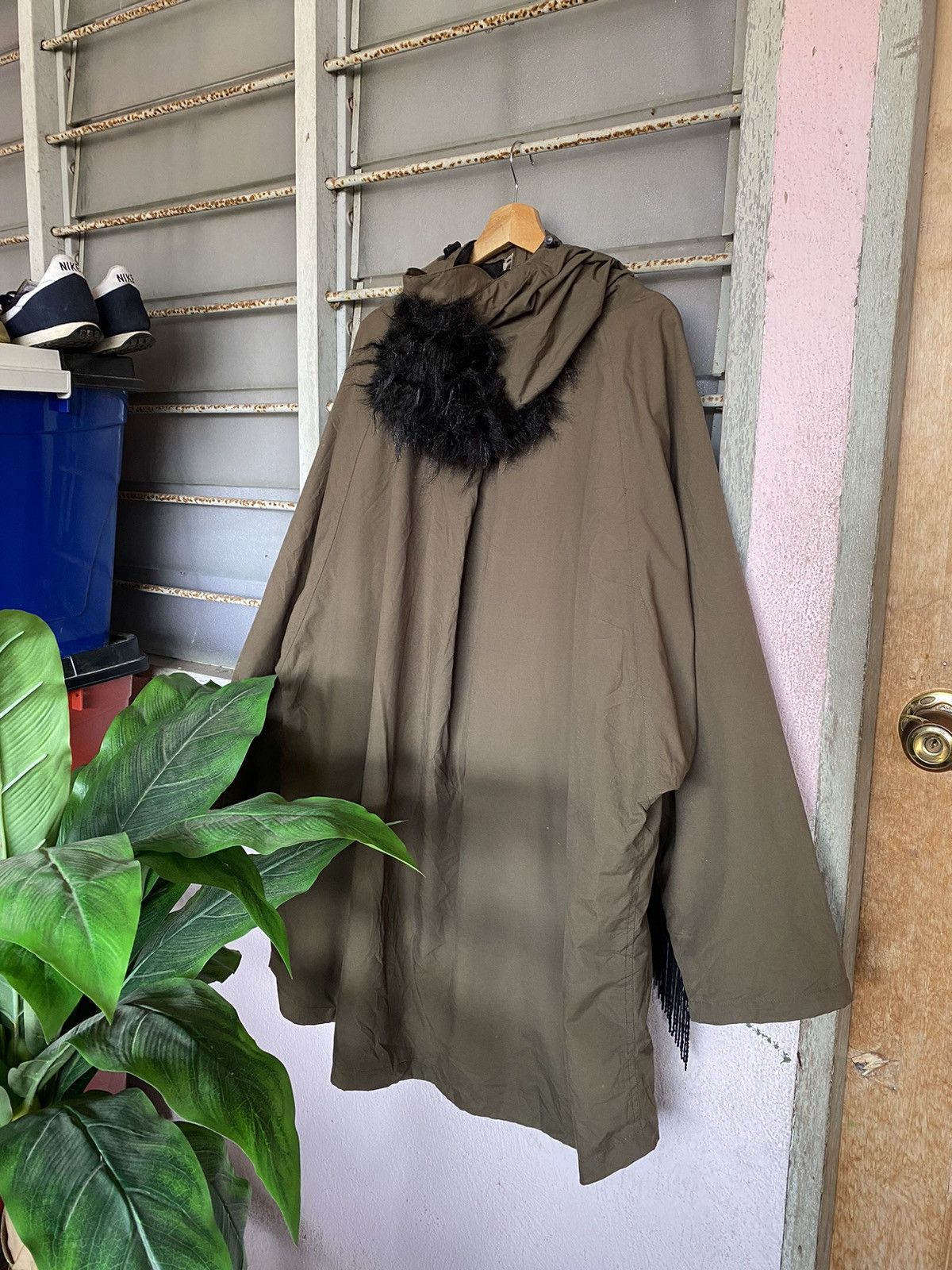 Japanese Brand × go slow caravan AW Go Slow Caravan Poncho Jacket Size US L / EU 52-54 / 3 - 2 Thumbnail