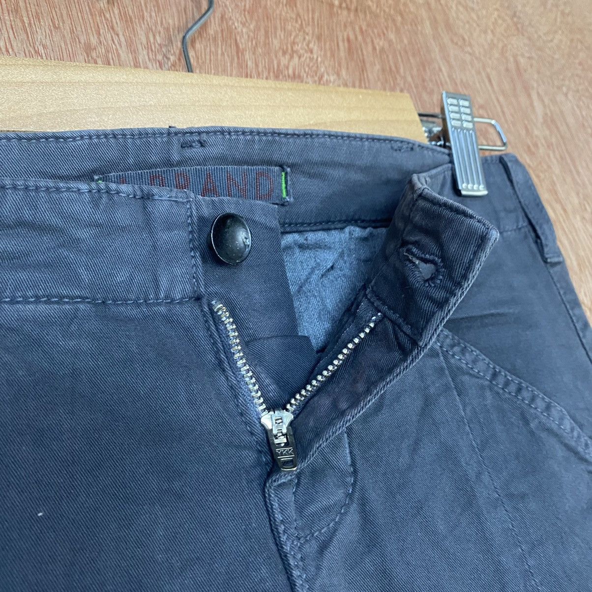 Japanese Brand Size 24 JBrand Grey Multipocket Cargo Pants #c805 Size 24" / US 00 / IT 34 - 6 Thumbnail