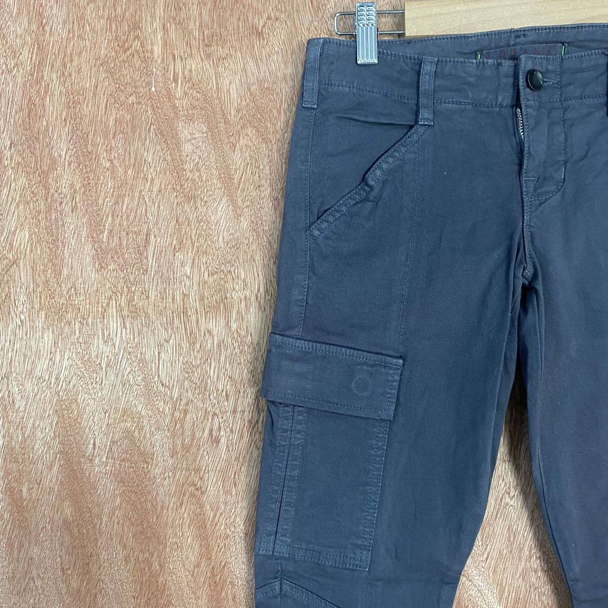 Japanese Brand Size 24 JBrand Grey Multipocket Cargo Pants #c805 Size 24" / US 00 / IT 34 - 5 Thumbnail