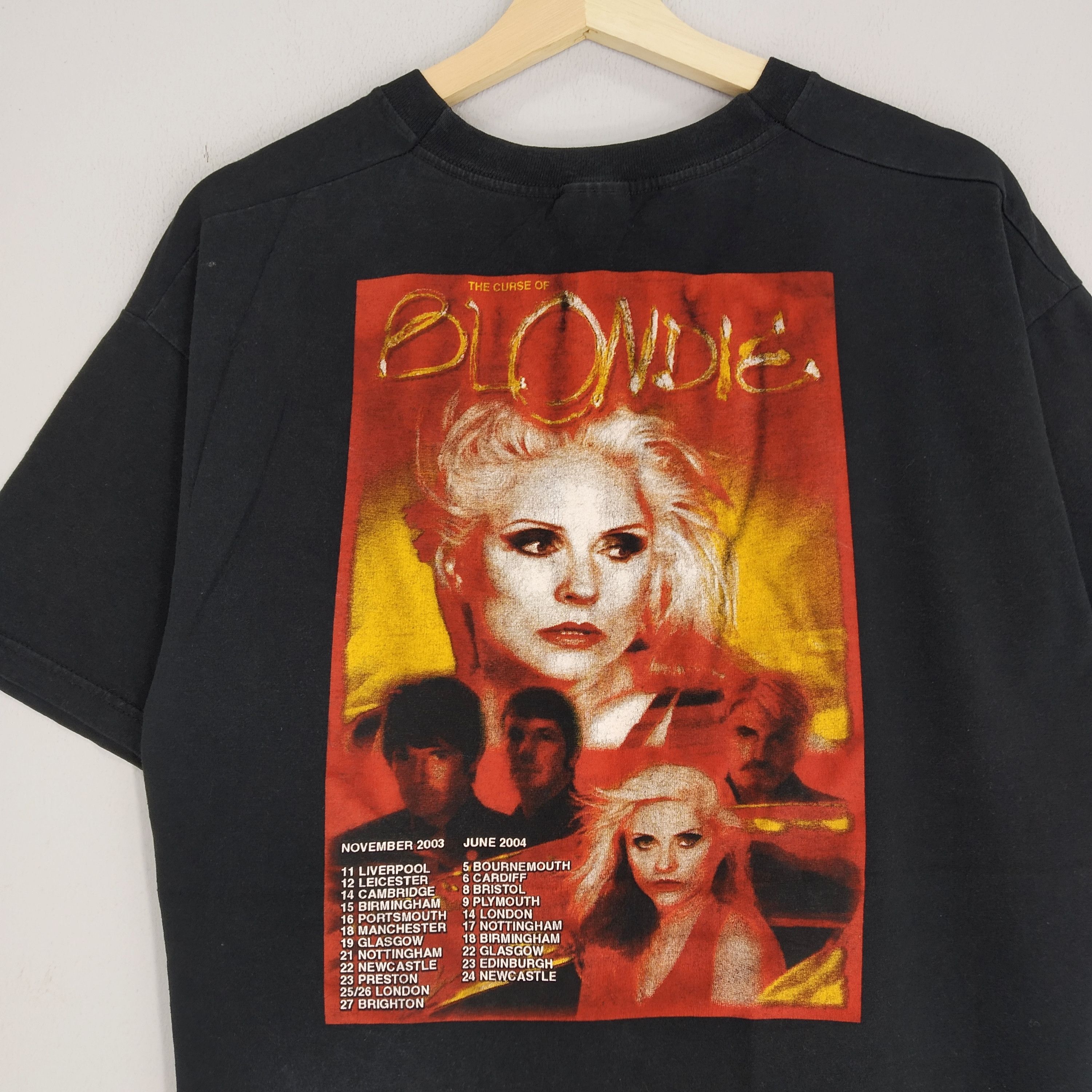 Band Tees Vintage 90s Blondie American Punk Rock Band Tour Music Tee Size US L / EU 52-54 / 3 - 6 Thumbnail