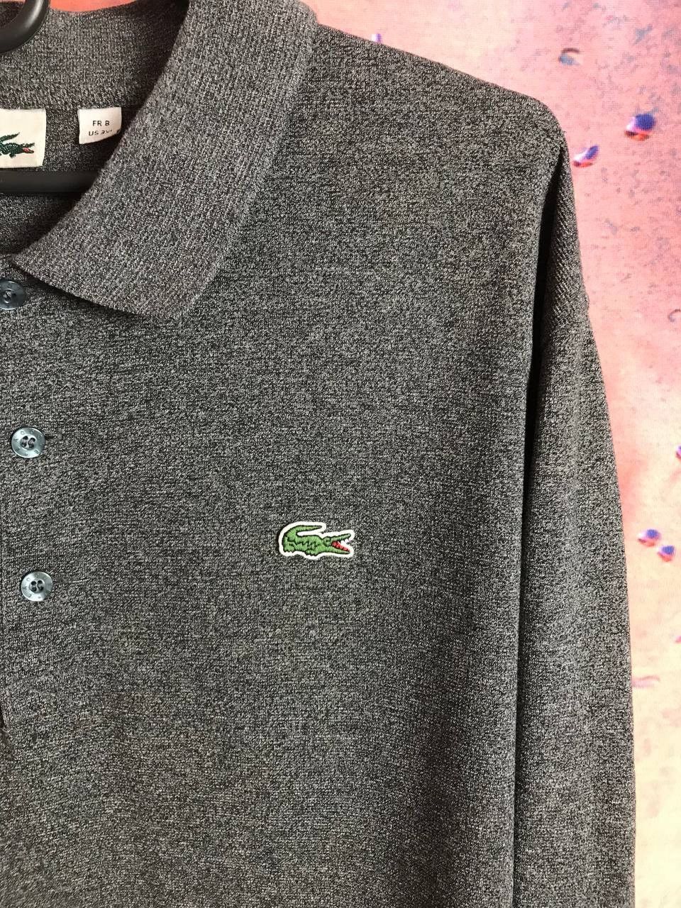 Lacoste Vintage Lacoste luxury streetwear polo longsleeve Size US L / EU 52-54 / 3 - 3 Thumbnail