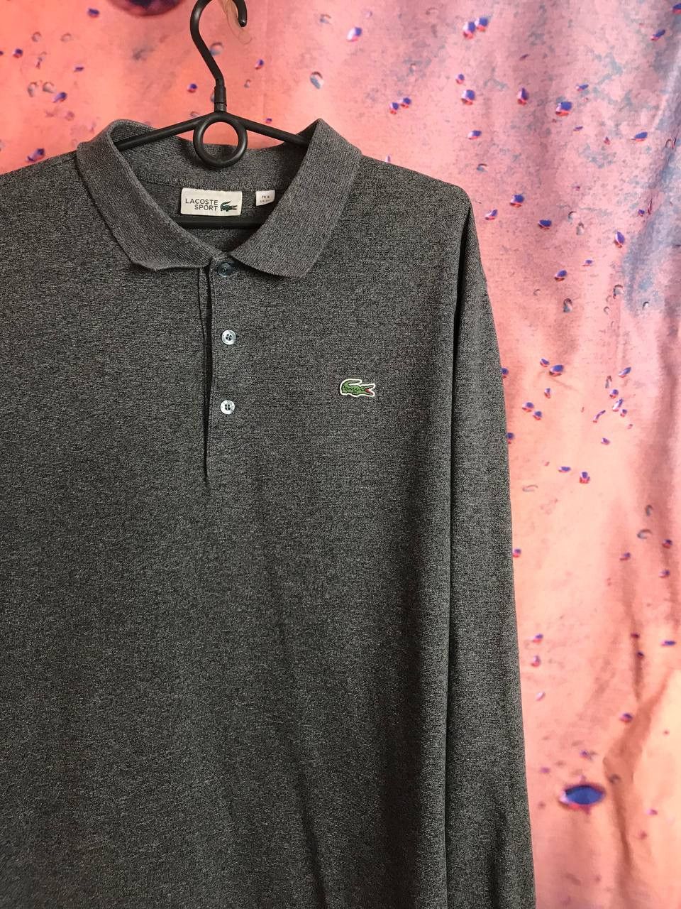 Lacoste Vintage Lacoste luxury streetwear polo longsleeve Size US L / EU 52-54 / 3 - 1 Thumbnail