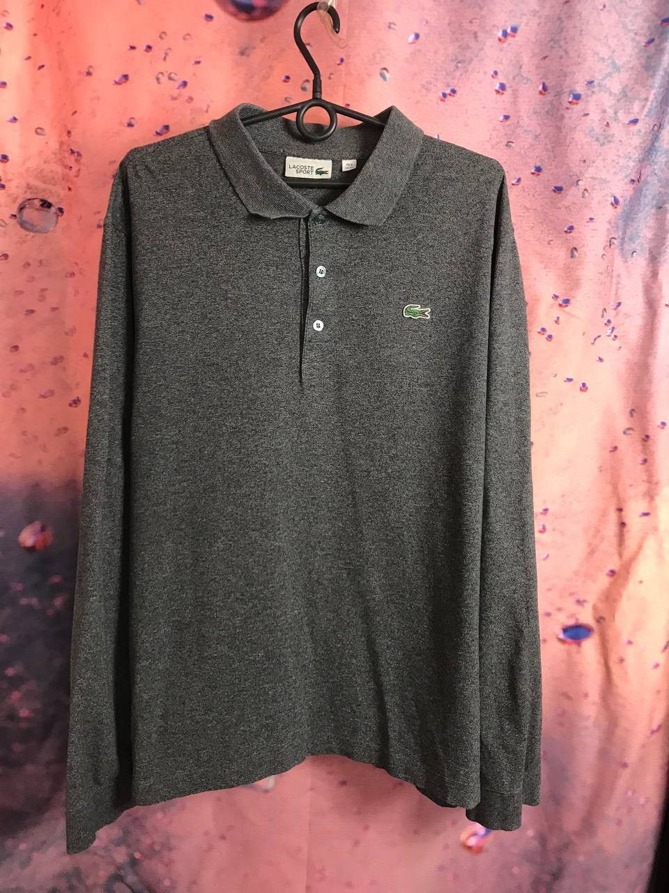 Lacoste Vintage Lacoste luxury streetwear polo longsleeve Size US L / EU 52-54 / 3 - 2 Thumbnail