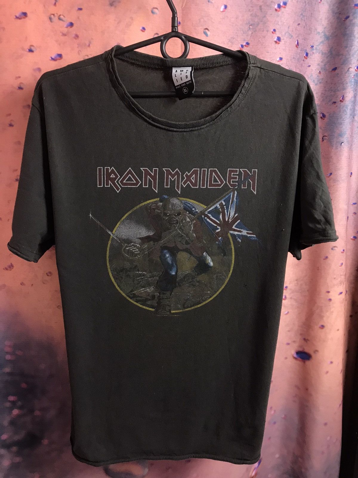 Band Tees × Iron Maiden × Vintage Vintage Iron Maiden Band rock tee Size US M / EU 48-50 / 2 - 2 Thumbnail