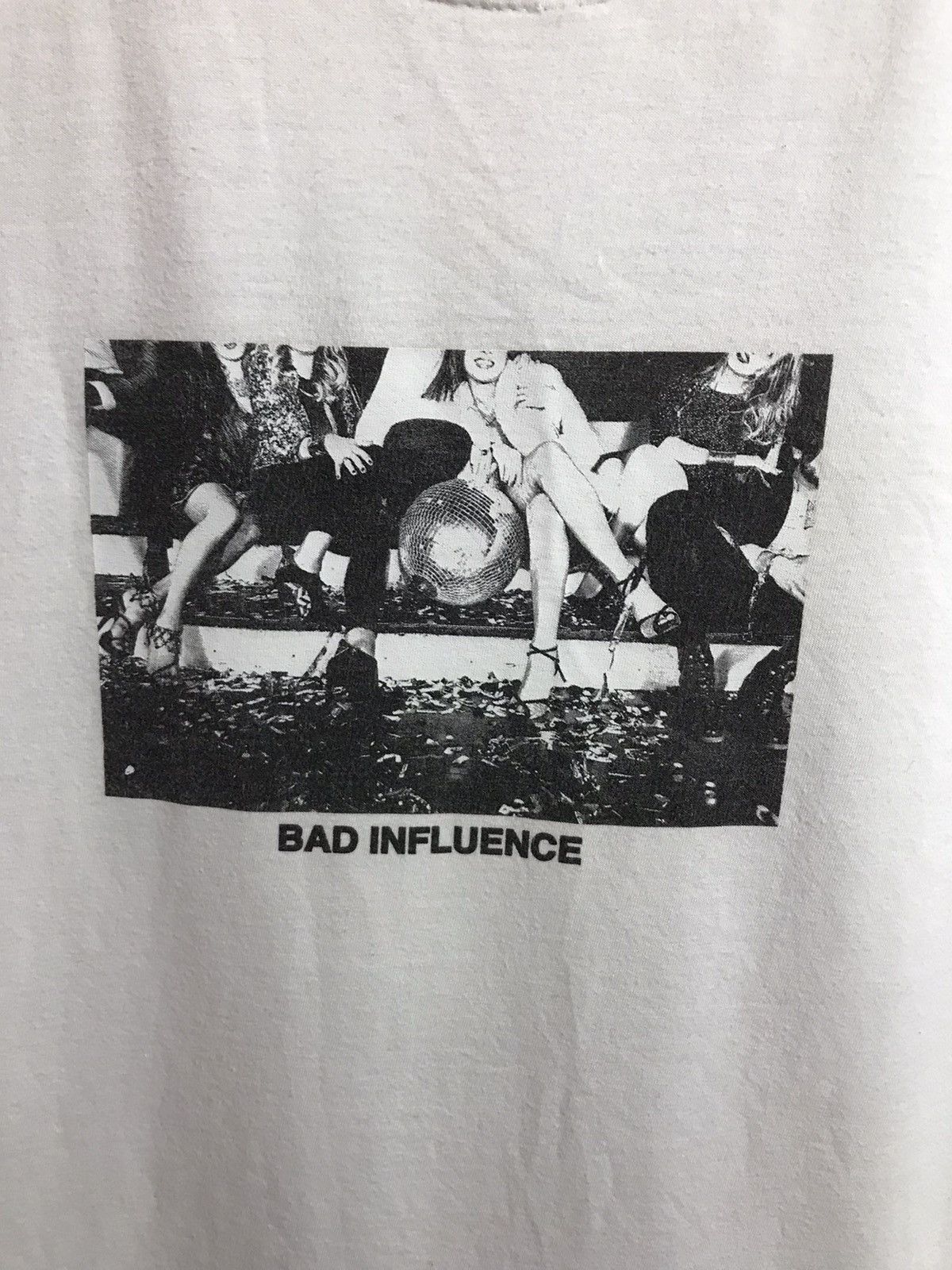 Band Tees × Vintage Vintage Bad influence streetwear band tee Size US L / EU 52-54 / 3 - 3 Thumbnail