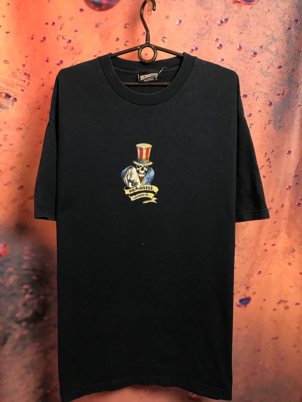 Dragonfly × Vintage Vintage Dragonfly streetwear skull tee Size US XL / EU 56 / 4 - 2 Thumbnail