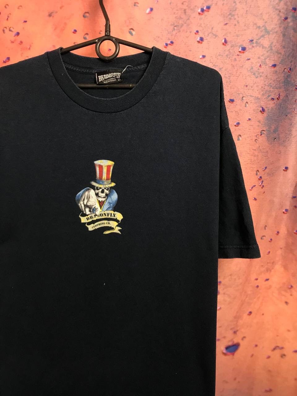 Dragonfly × Vintage Vintage Dragonfly streetwear skull tee Size US XL / EU 56 / 4 - 1 Thumbnail
