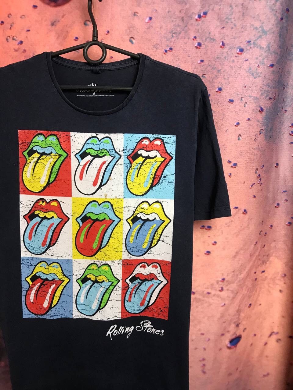 Band Tees × The Rolling Stones × Vintage Vintage The Rolling Stones band rock tee Size US M / EU 48-50 / 2 - 1 Thumbnail