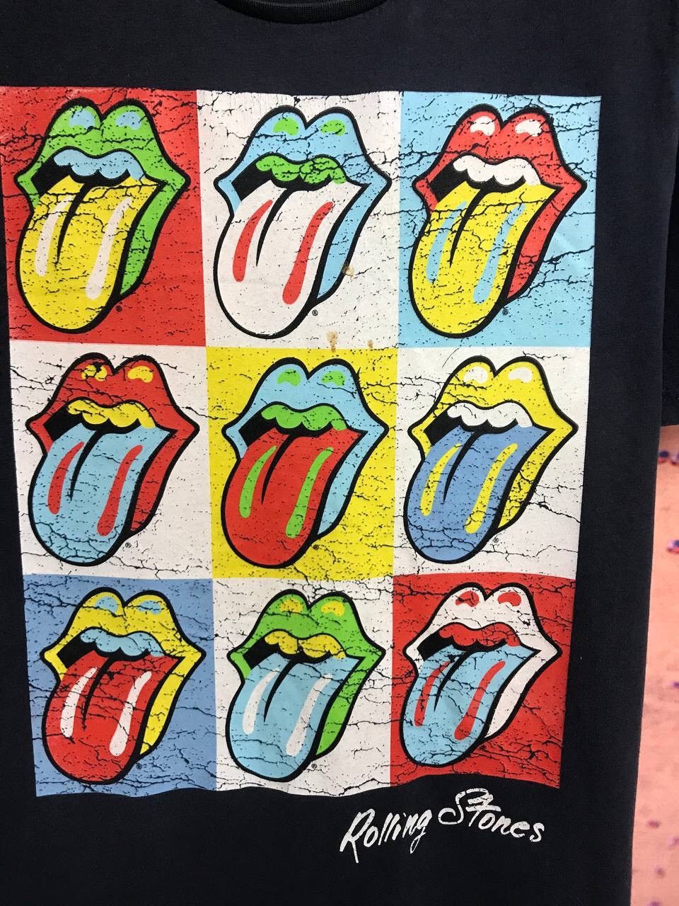 Band Tees × The Rolling Stones × Vintage Vintage The Rolling Stones band rock tee Size US M / EU 48-50 / 2 - 3 Thumbnail