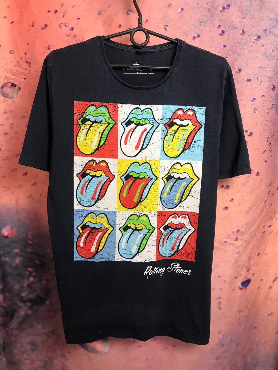 Band Tees × The Rolling Stones × Vintage Vintage The Rolling Stones band rock tee Size US M / EU 48-50 / 2 - 2 Thumbnail