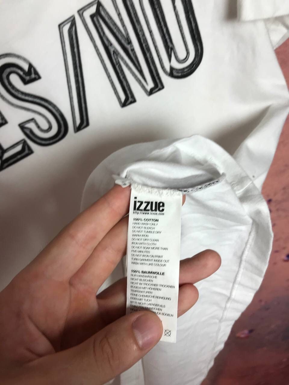 Designer × izzue Izzue luxury streetwear tee Size US M / EU 48-50 / 2 - 5 Thumbnail