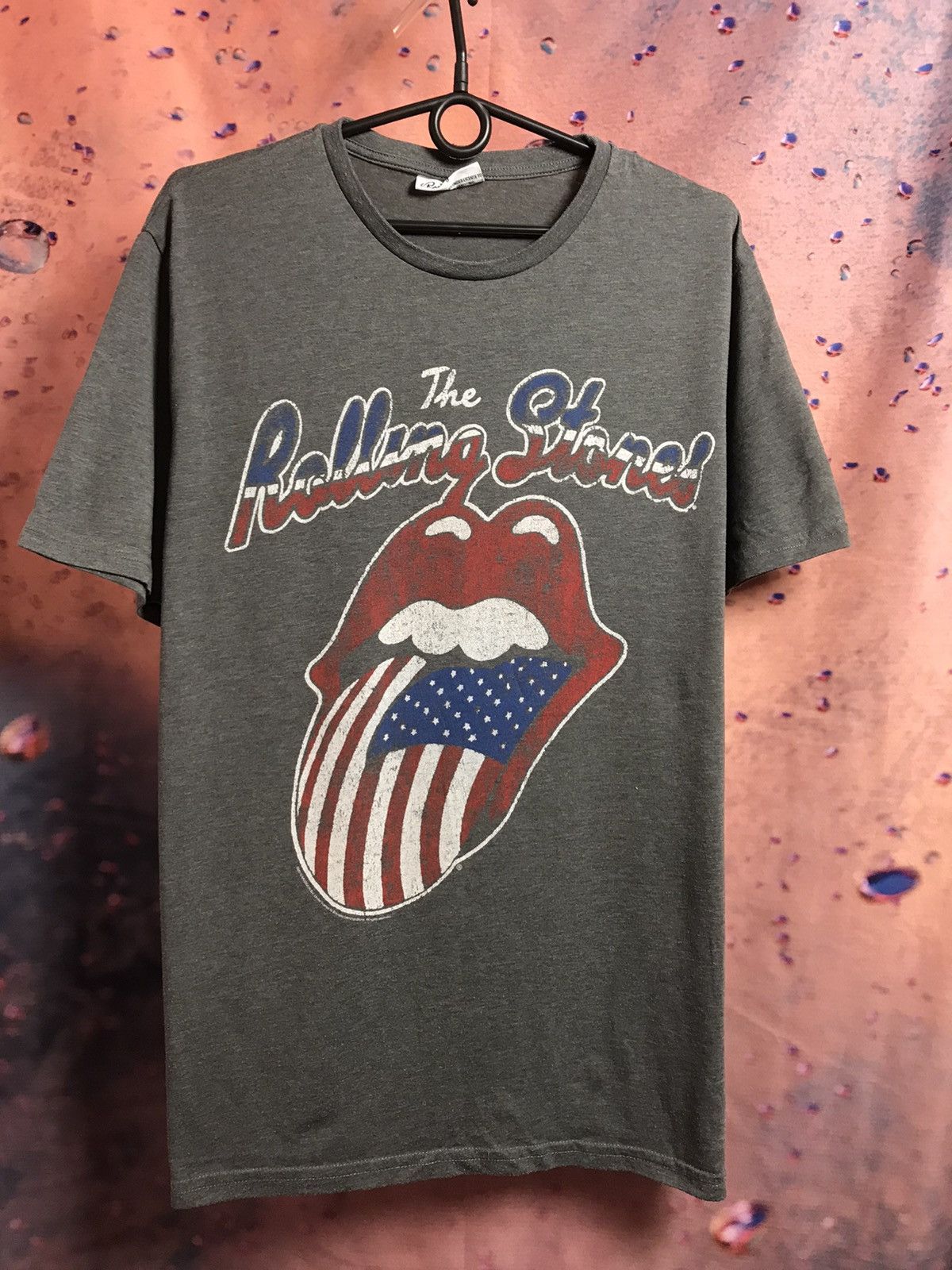 Band Tees × The Rolling Stones × Vintage Vintage The Rolling Stones band rock tee Size US L / EU 52-54 / 3 - 2 Thumbnail