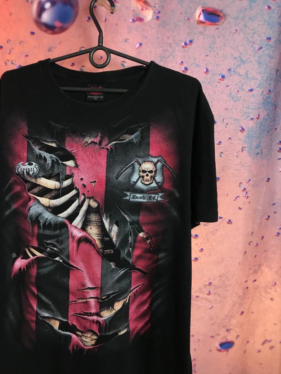Band Tees × Vintage Vintage Skulls 666 band rock tee Size US L / EU 52-54 / 3 - 1 Thumbnail