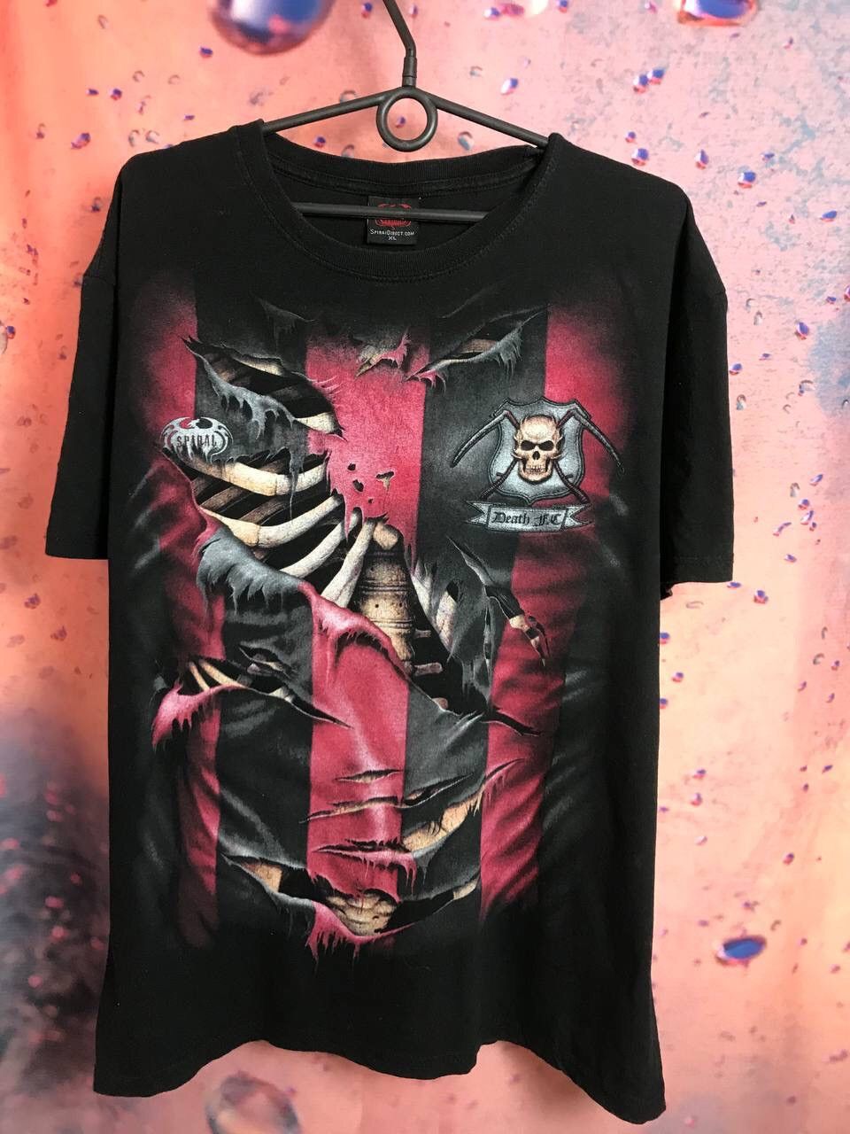 Band Tees × Vintage Vintage Skulls 666 band rock tee Size US L / EU 52-54 / 3 - 2 Thumbnail