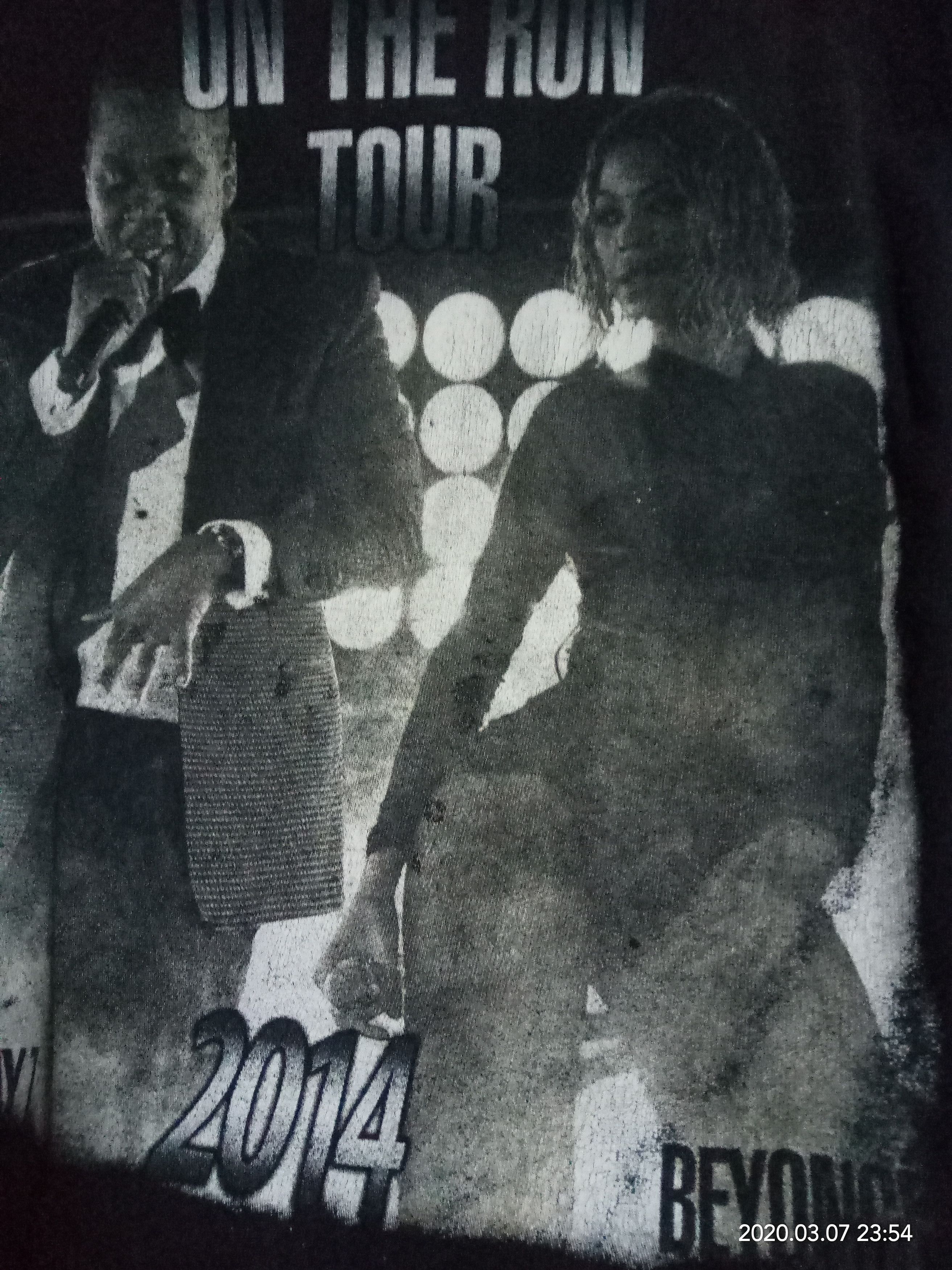 On The Run Jay Z x Beyonce Concert tour T shirt