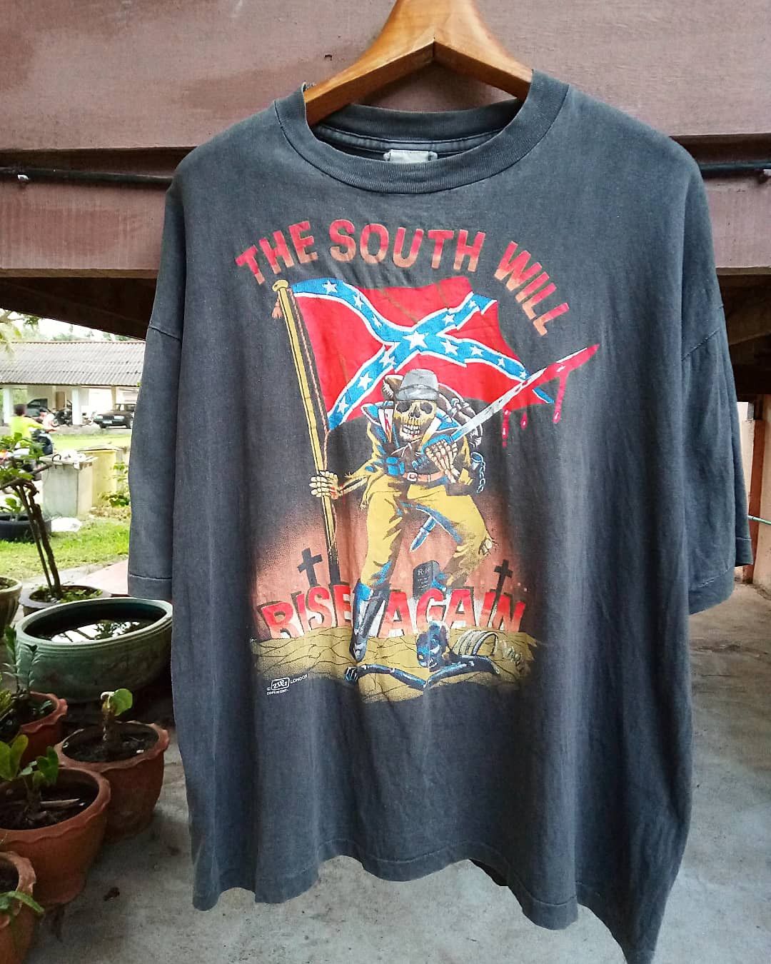 Band Tees 90s Distressed The South will rise again Zipit uk Size US L / EU 52-54 / 3 - 1 Thumbnail