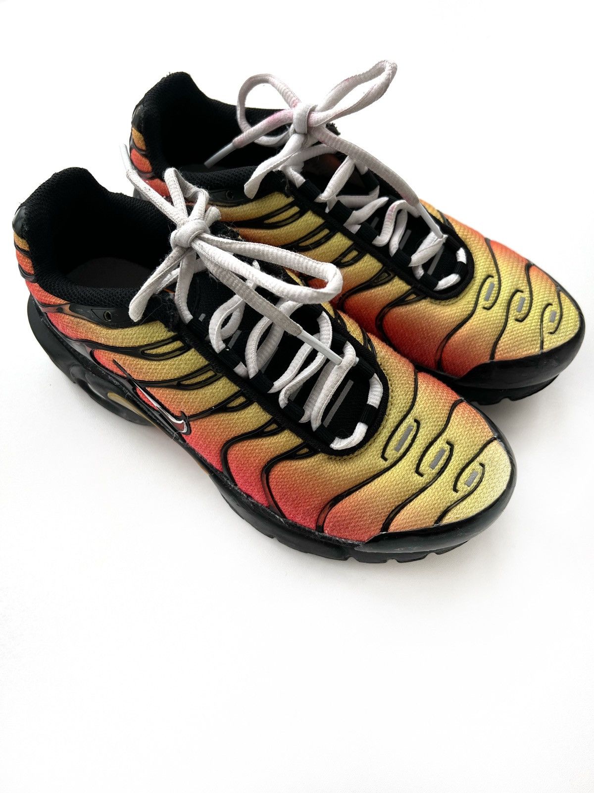 Nike Nike Air Max TN Plus Black Habanero Red Size US 4.5 / IT 34.5 - 4 Thumbnail