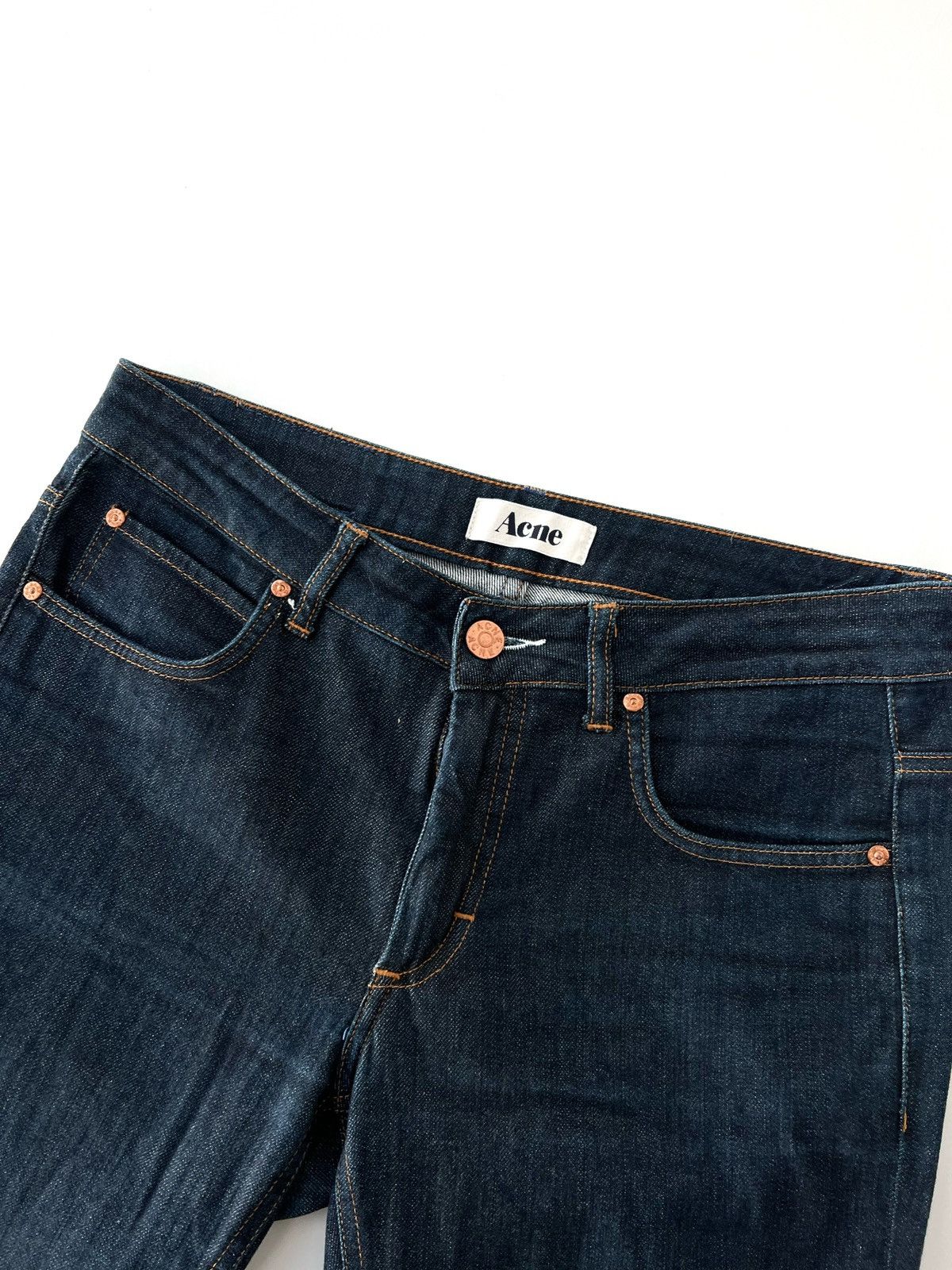 Acne Studios Acne Studios Blue Denim Jeans Size US 31 - 5 Thumbnail