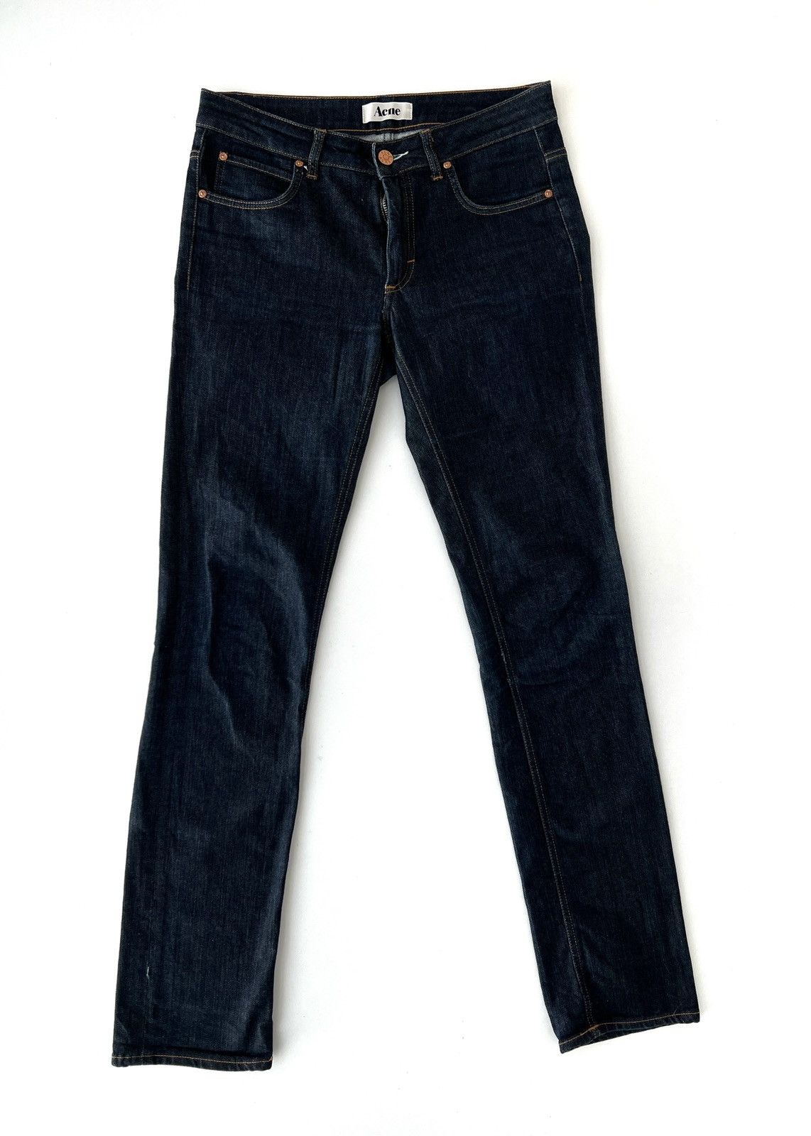 Acne Studios Acne Studios Blue Denim Jeans Size US 31 - 4 Thumbnail