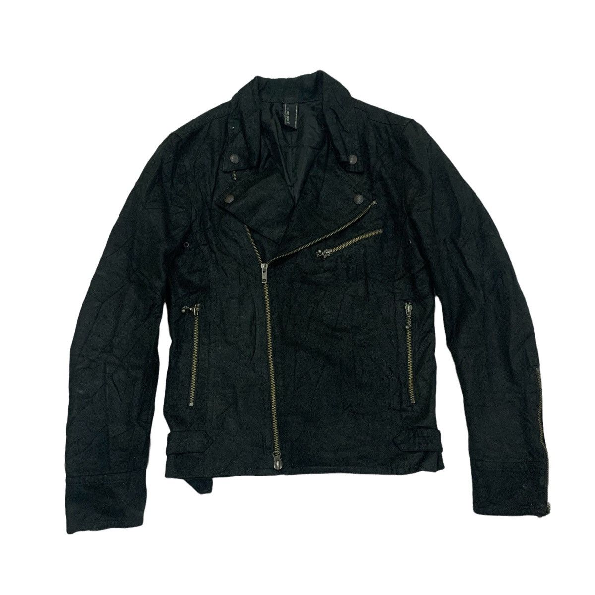Japanese Brand × Vintage ??Chil Deric II Double Collar Synthetic 