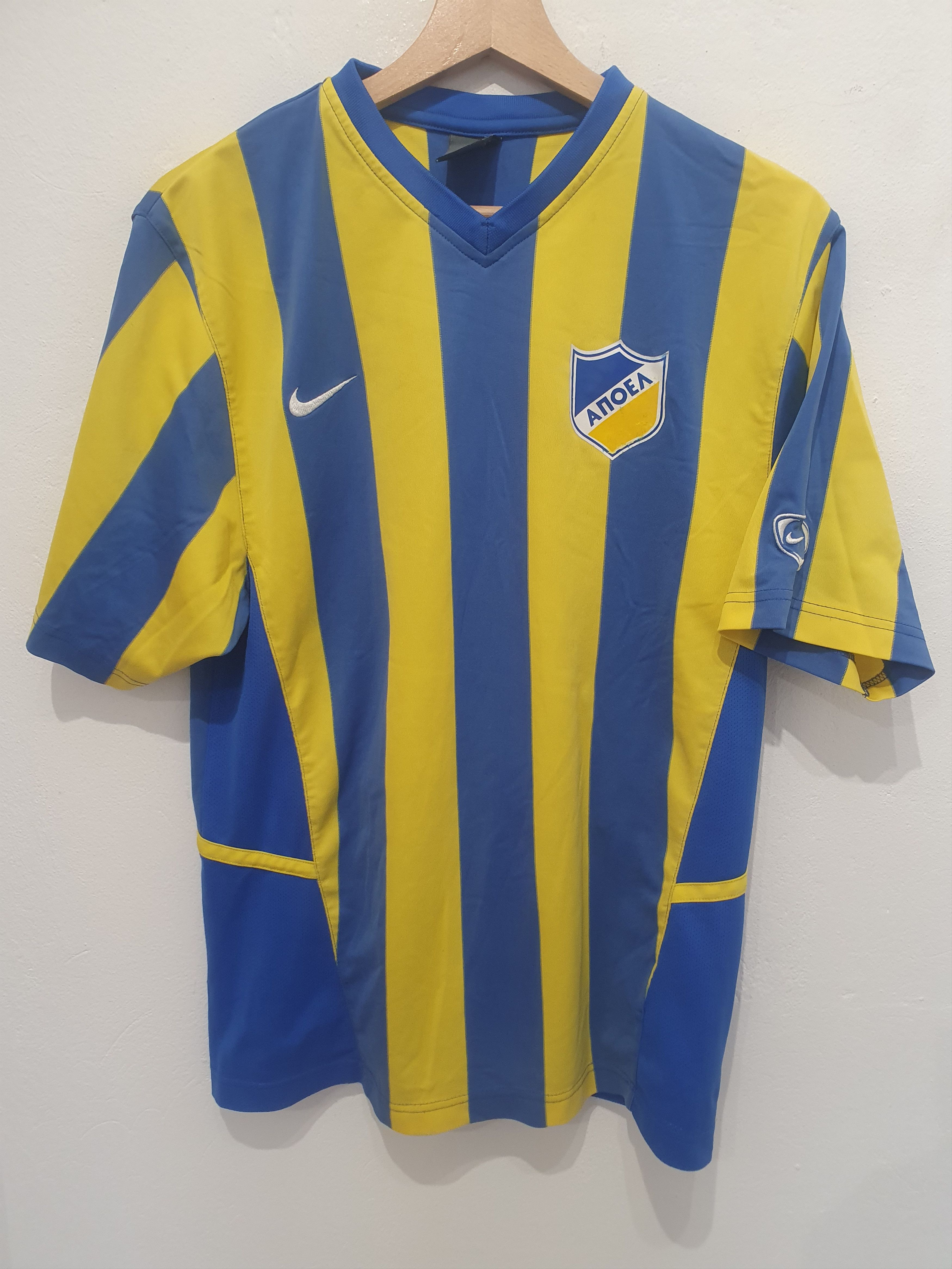 image of Apoel Nicosia 2014 Nike Size M Shirt Football Jersey, Men's