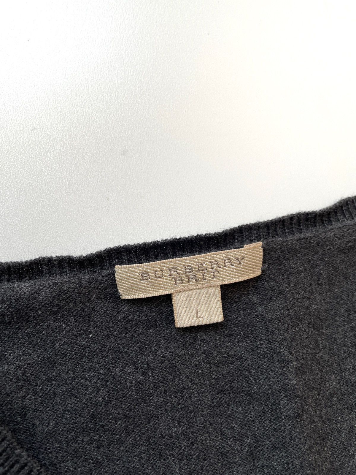 Burberry Burberry Sweater Mini Logo Size US L / EU 52-54 / 3 - 4 Thumbnail