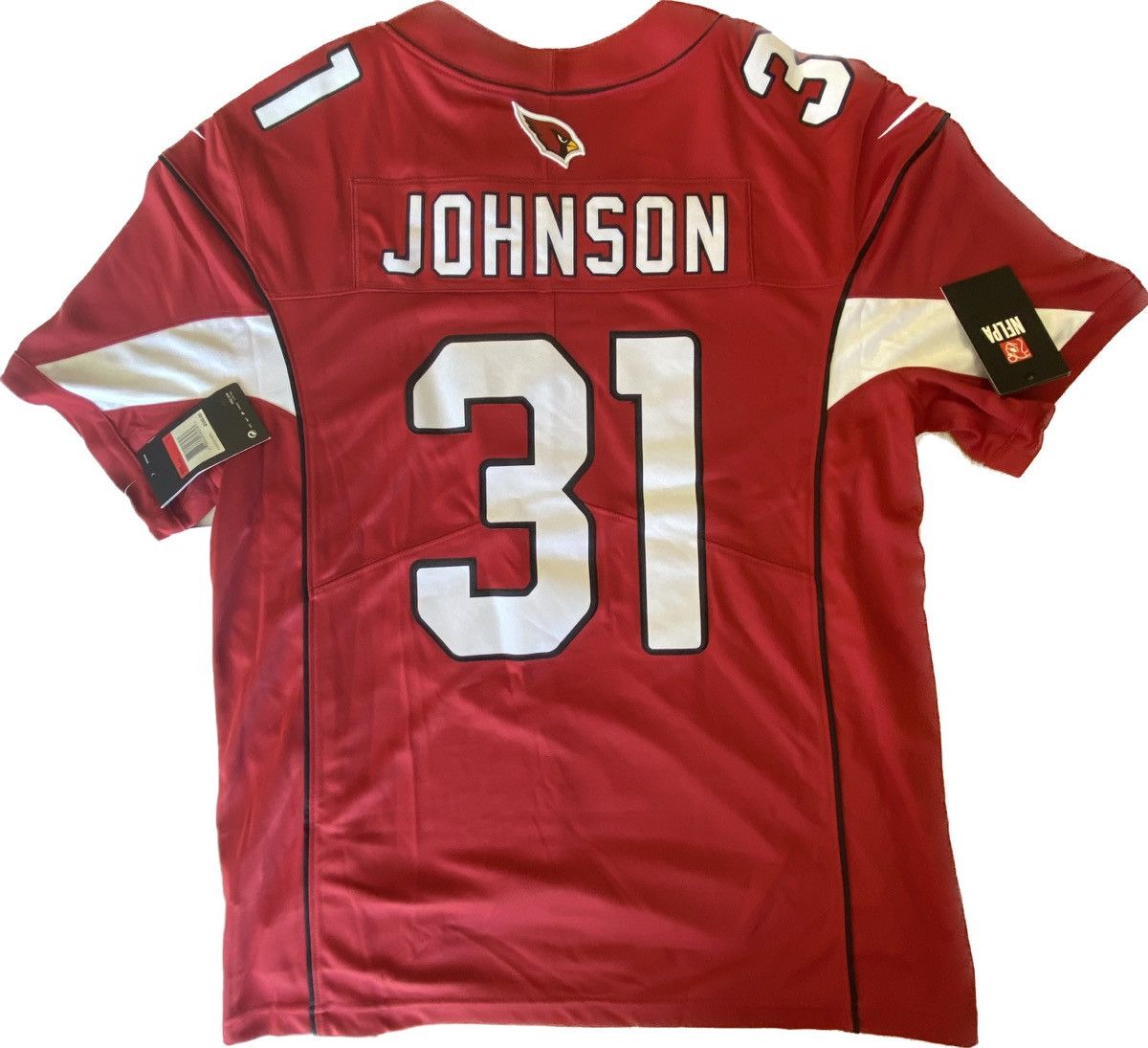 Nike NFL Arizona Cardinals David Johnson On Field Jersey