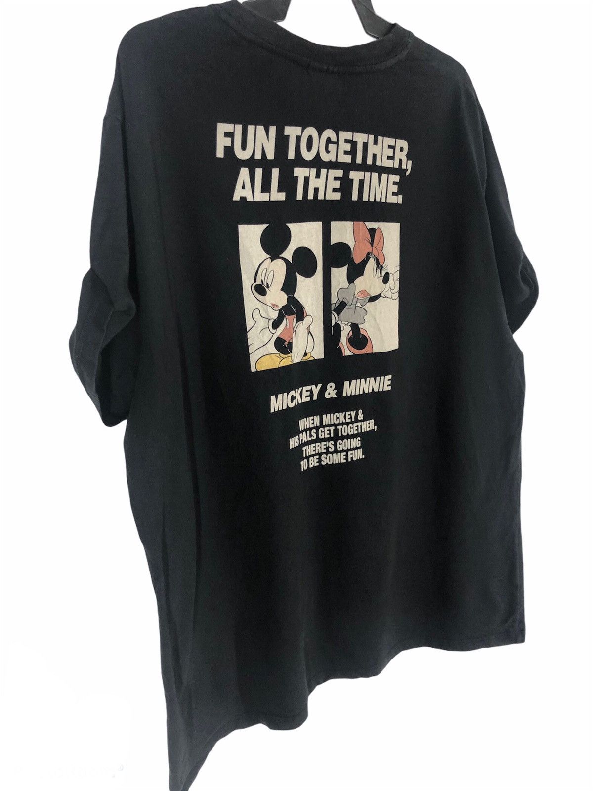 Disney × Japanese Brand × Mickey Mouse Mickey & Minnie Fun Together Al The Time Disney Apparel Size US L / EU 52-54 / 3 - 3 Thumbnail