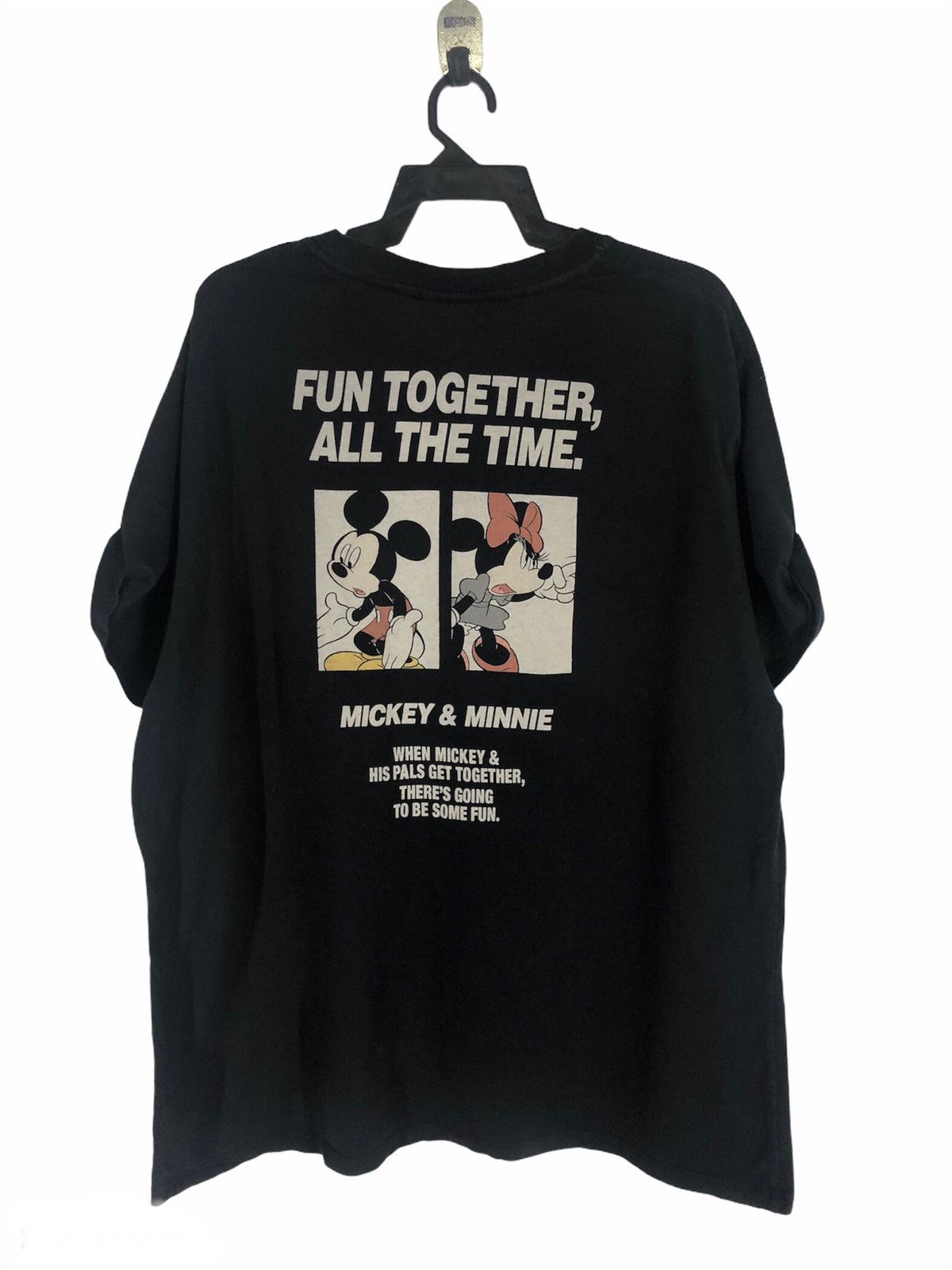 Disney × Japanese Brand × Mickey Mouse Mickey & Minnie Fun Together Al The Time Disney Apparel Size US L / EU 52-54 / 3 - 1 Thumbnail