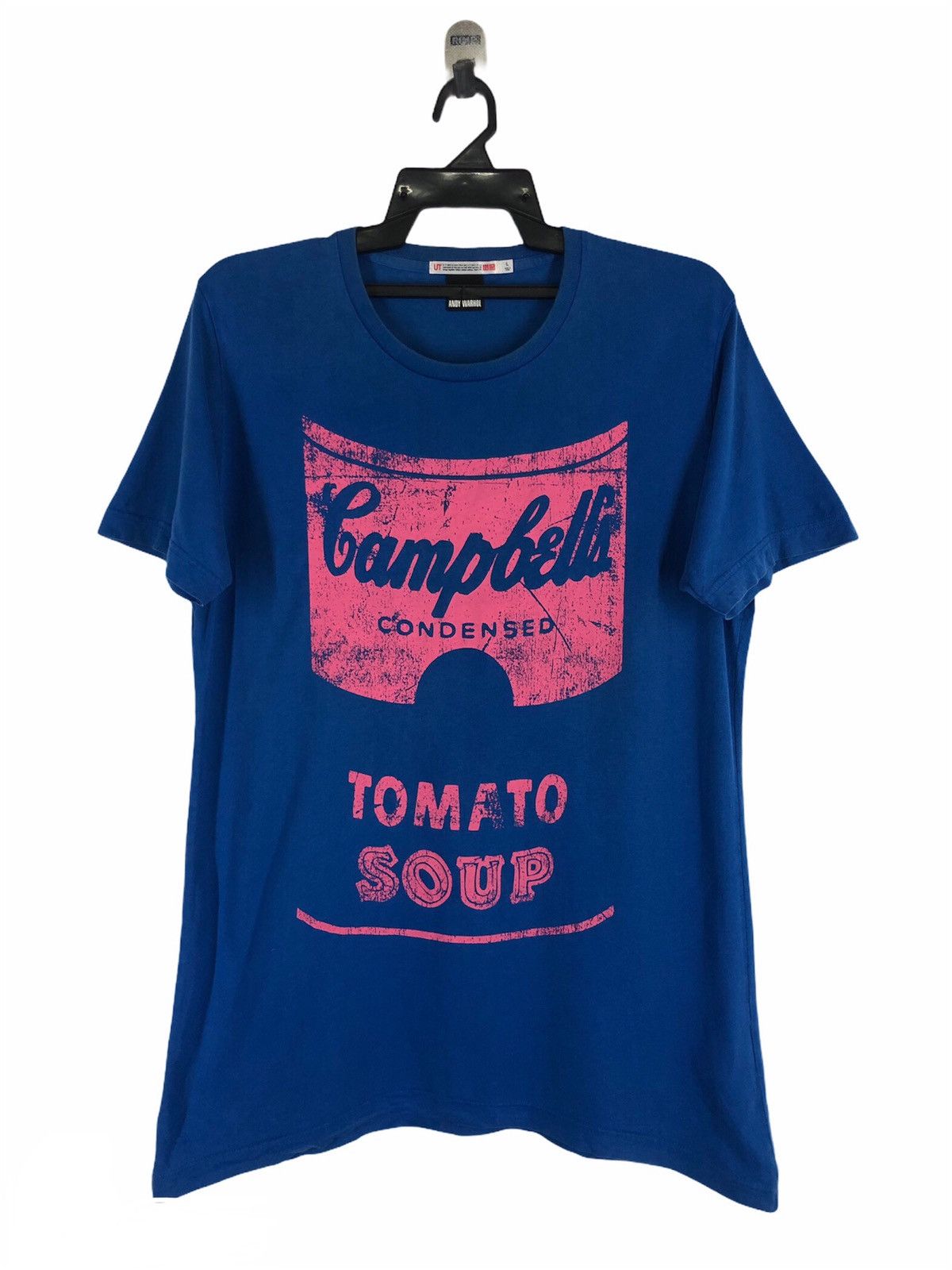 Andy Warhol × Japanese Brand × Uniqlo Uniqlo x Andy Warhol “Campbells Tomato Soup” Tee Shirt cw21 Size US L / EU 52-54 / 3 - 1 Thumbnail