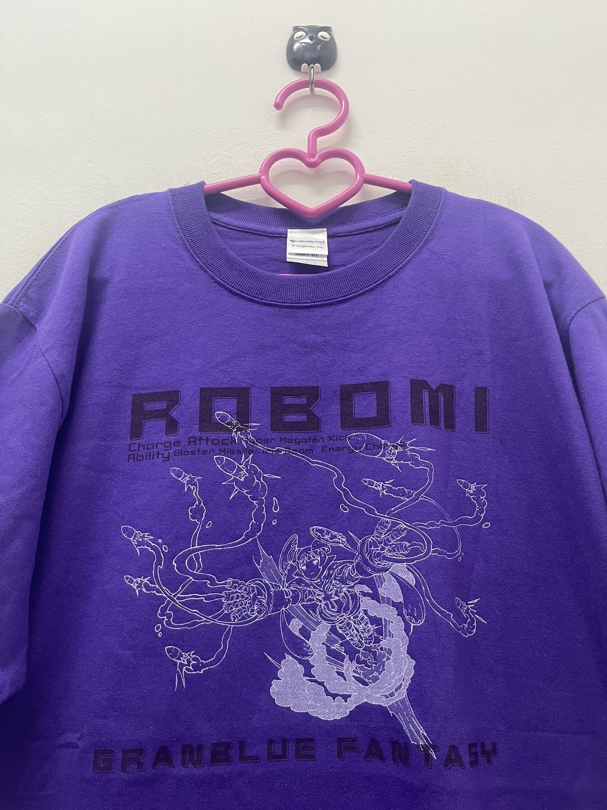 The Game Rare Vintage GRANBLUE FANTASY Robomi Cygames Promo Size US L / EU 52-54 / 3 - 2 Thumbnail