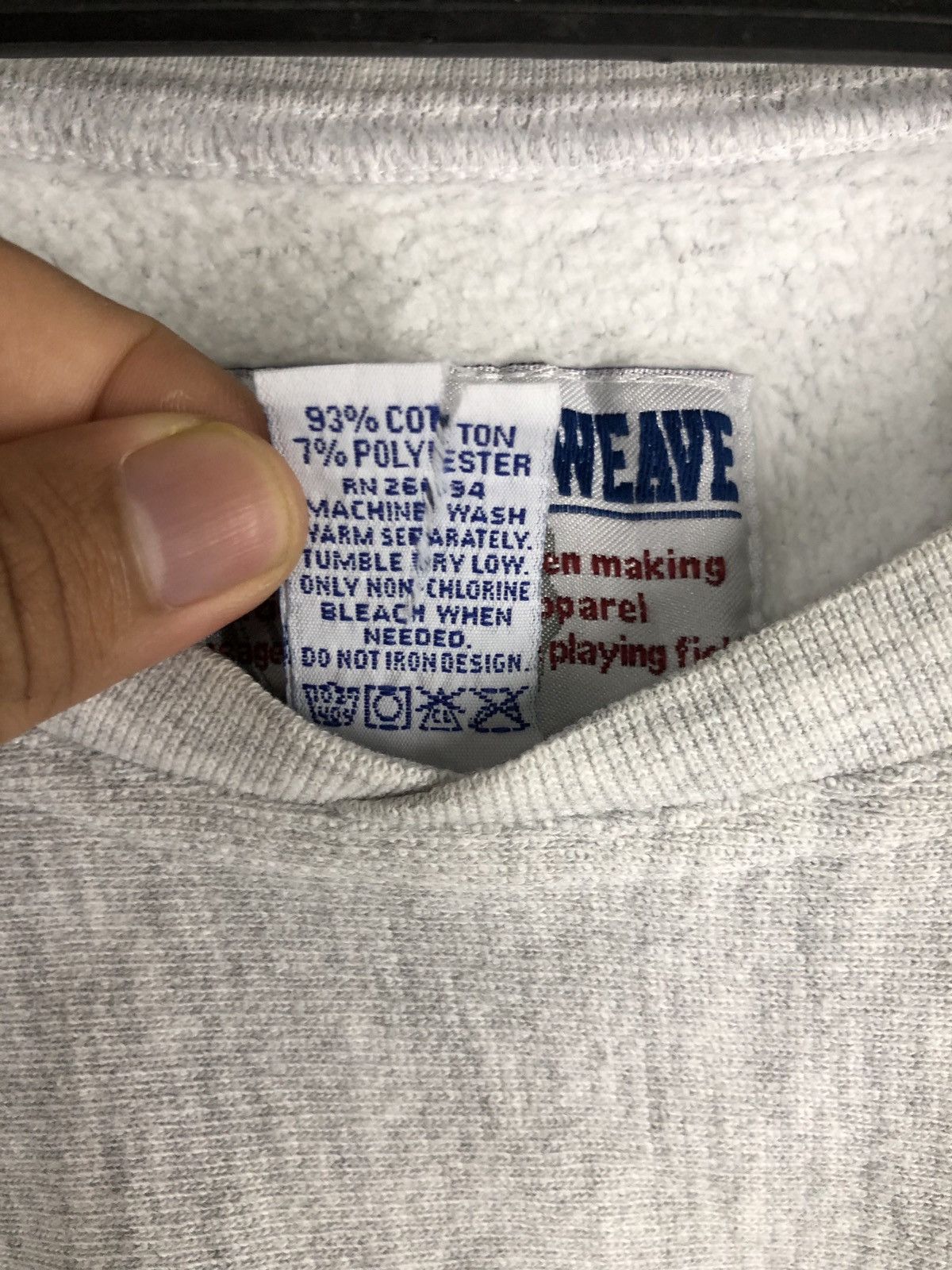 Champion × Vintage CHAMPION PREMIUM REVERSE WEAVE MEN SIZE M SWEATSHIRT Size US M / EU 48-50 / 2 - 12 Thumbnail