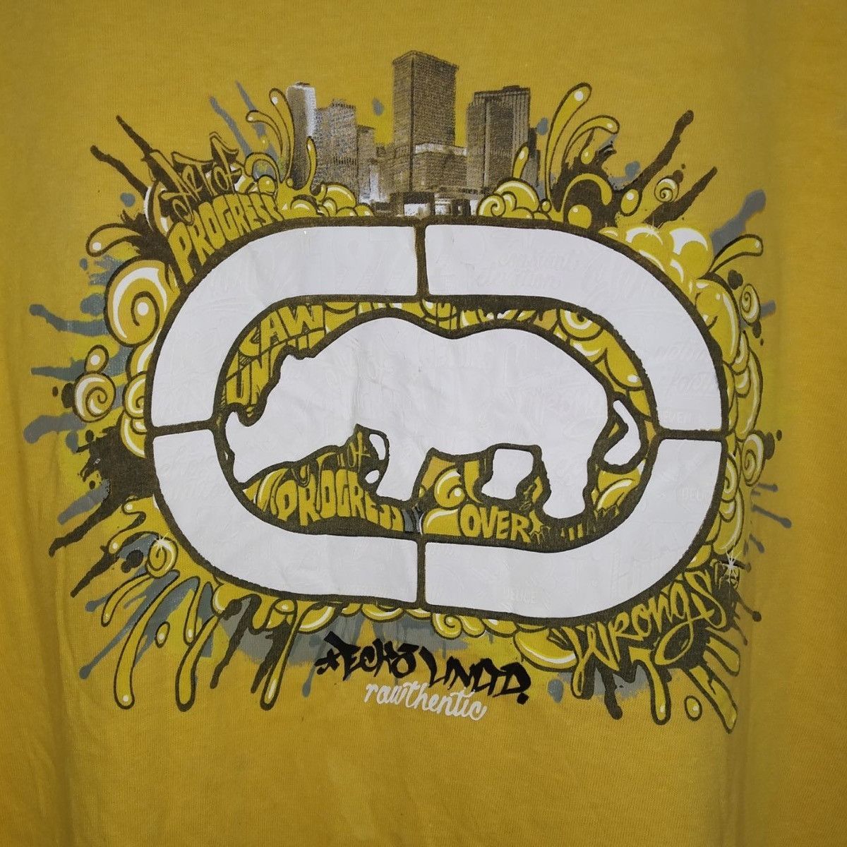 Ecko Unltd. Vintage Ecko Unltd Big Logo Ecko Promo T-shirt Size US XL / EU 56 / 4 - 3 Thumbnail