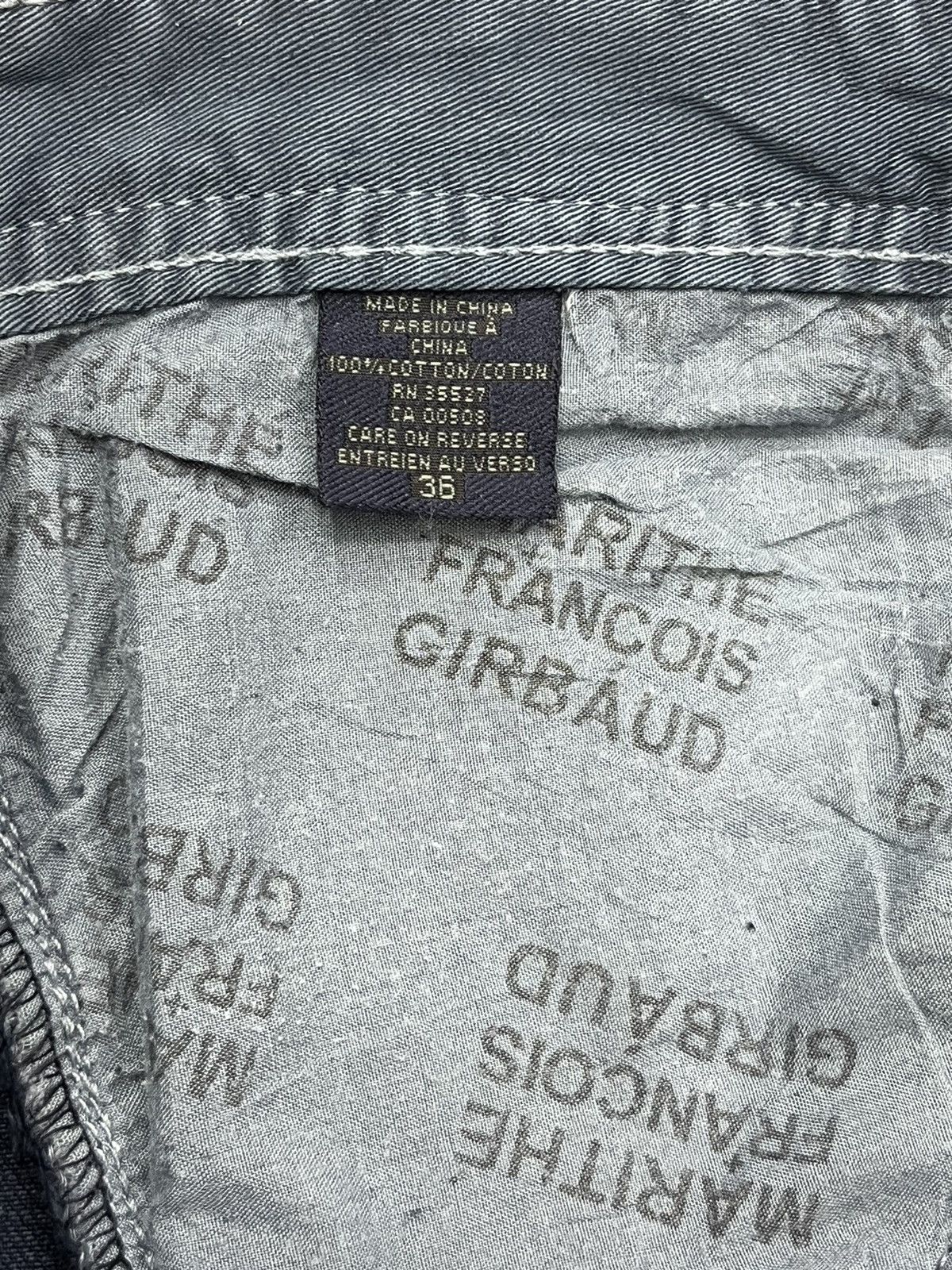🔥 FYE 90’s GIBRAUD Art Painted Baggy Denim Pants